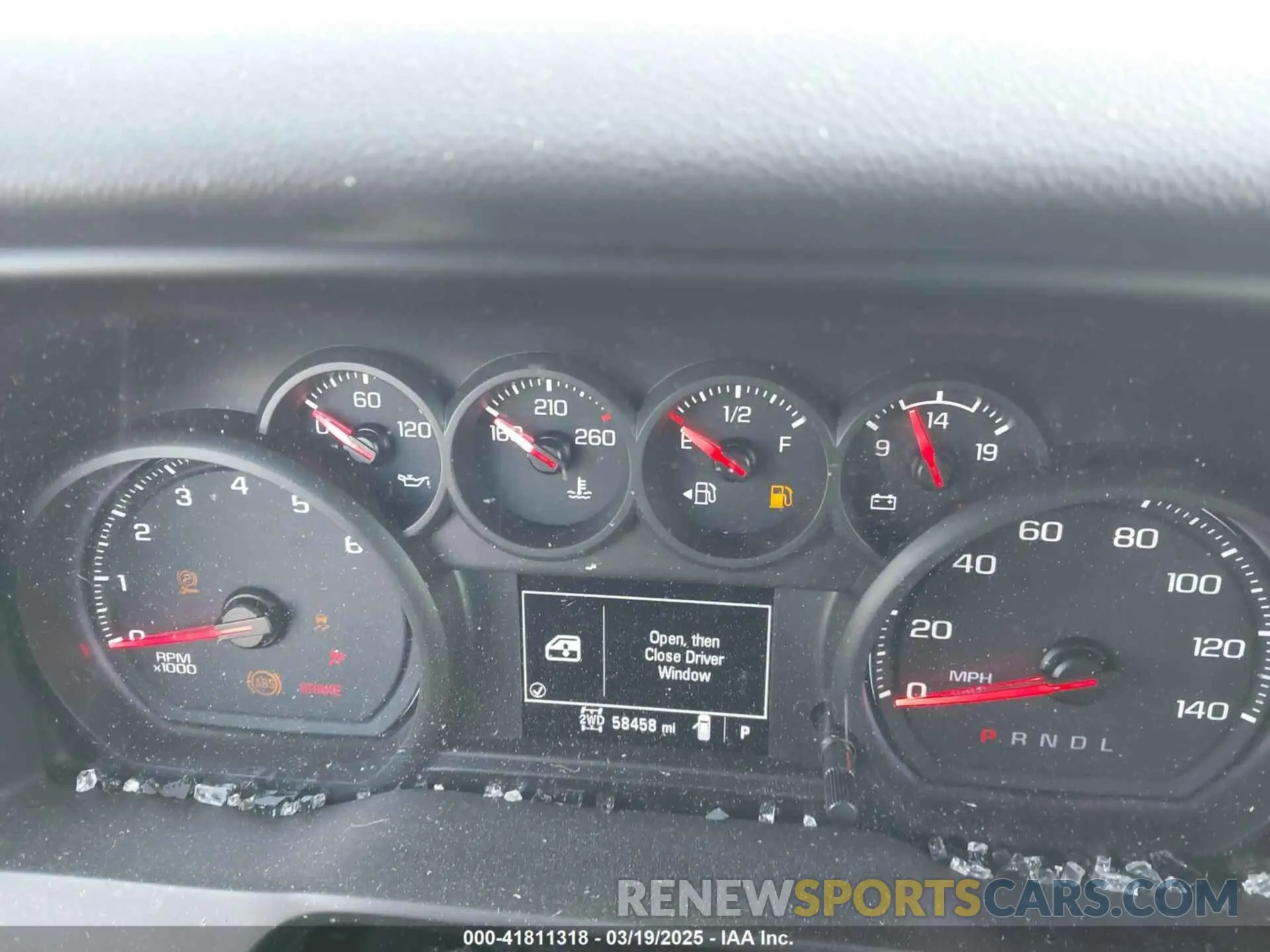 7 Photograph of a damaged car 3GCNYAEF1LG106927 CHEVROLET SILVERADO 1500 2020