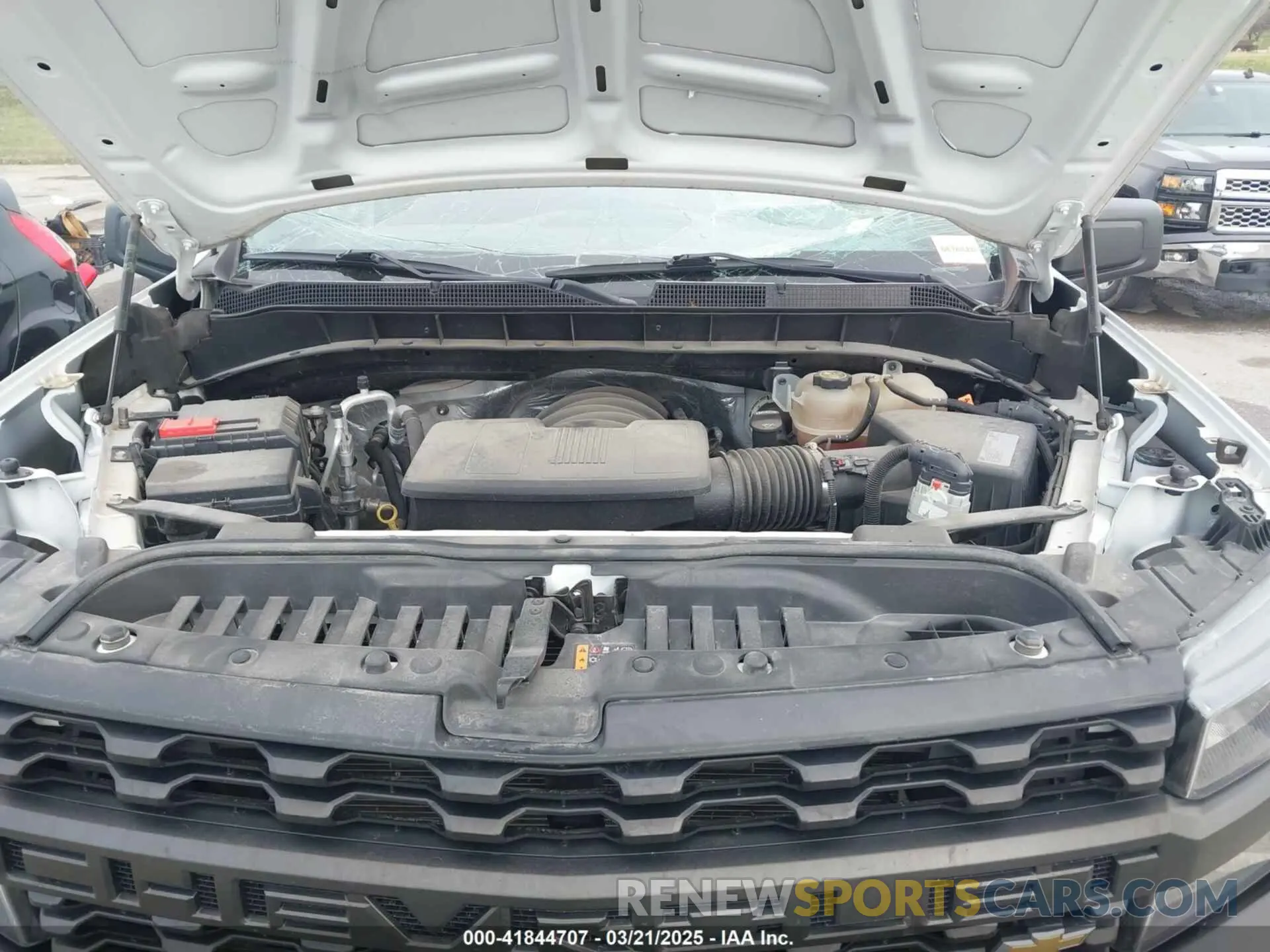 10 Photograph of a damaged car 3GCNYAEF4LG321833 CHEVROLET SILVERADO 1500 2020