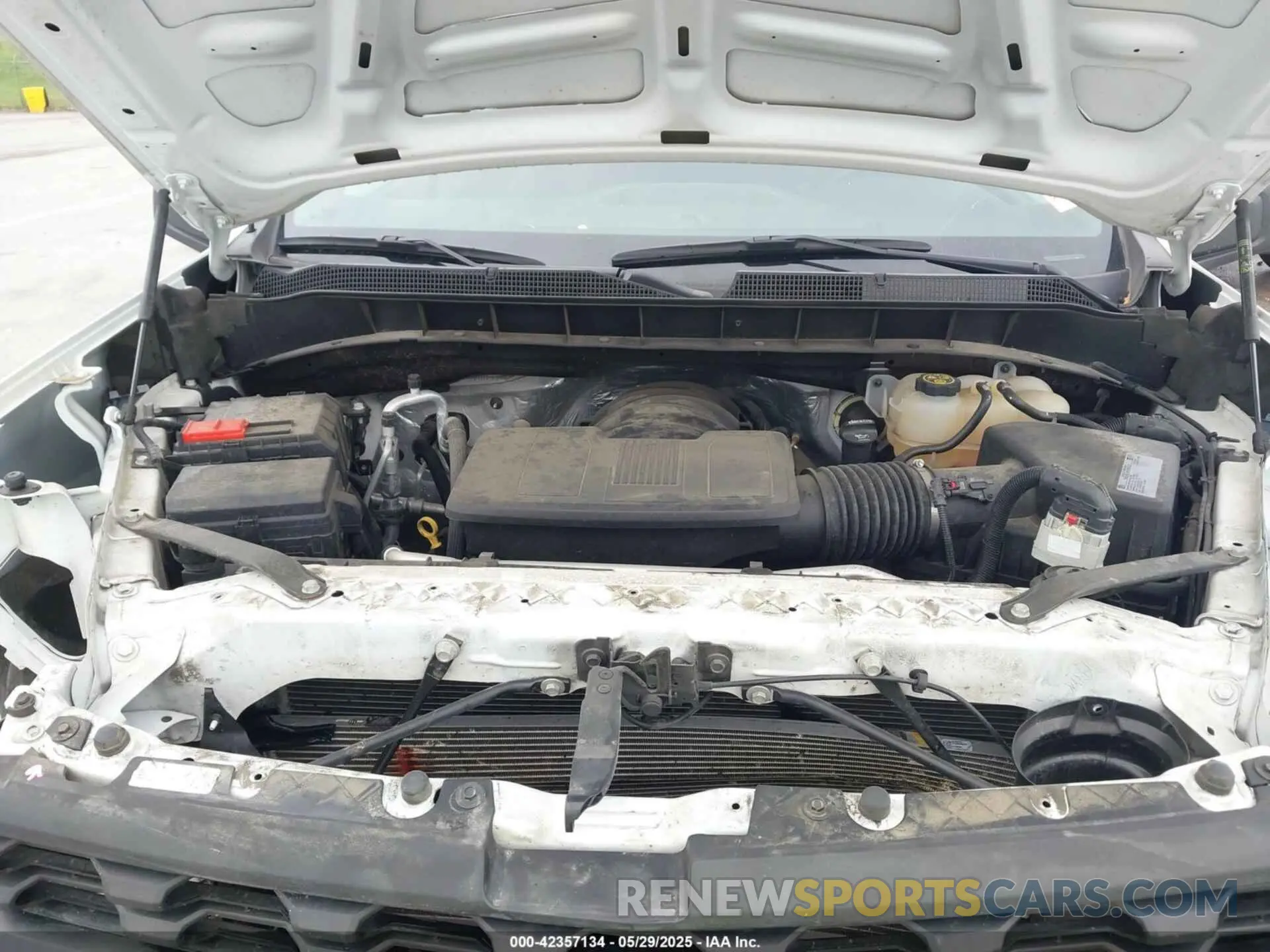 10 Photograph of a damaged car 3GCNYAEF7LG198822 CHEVROLET SILVERADO 1500 2020