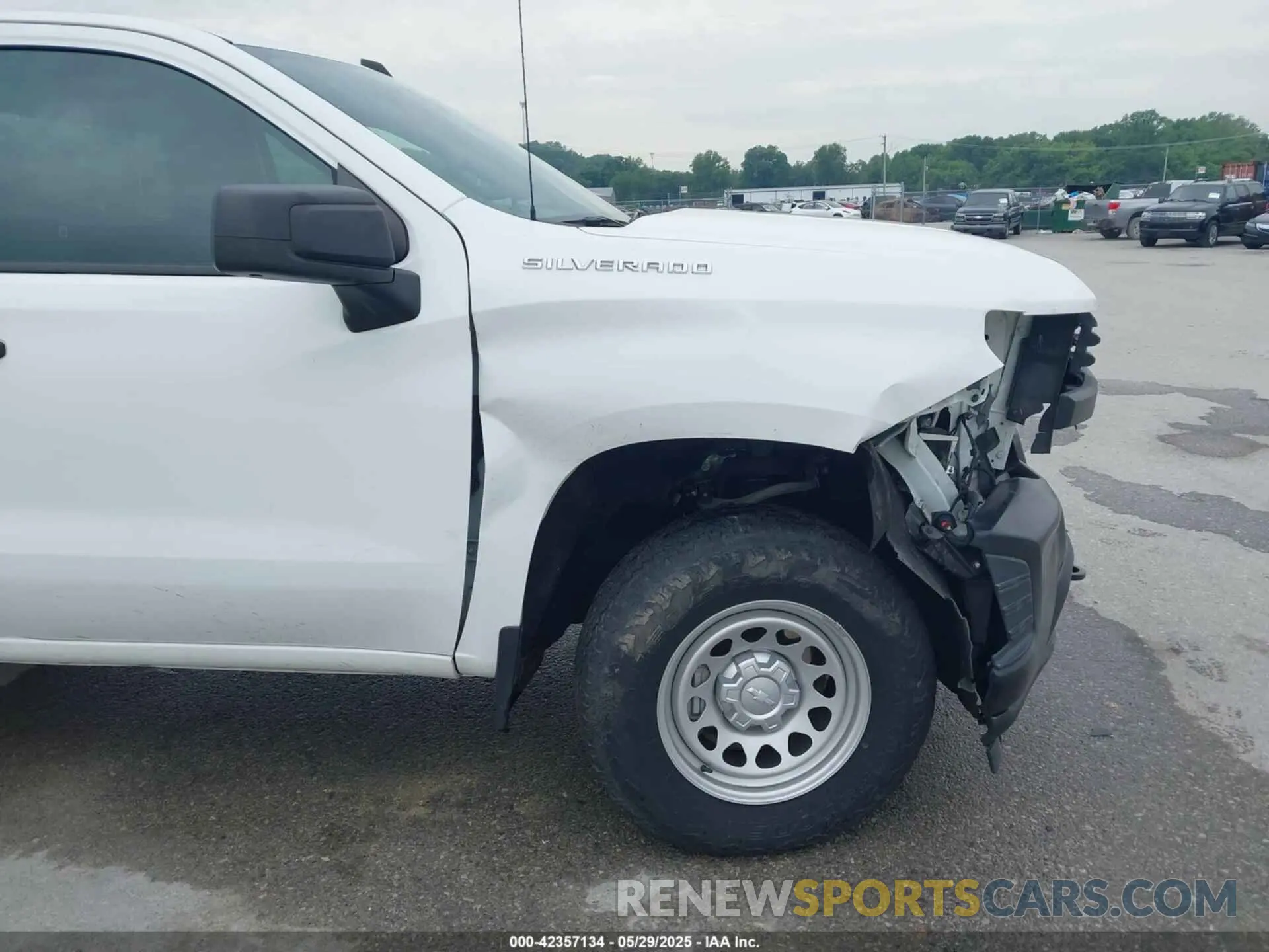 20 Photograph of a damaged car 3GCNYAEF7LG198822 CHEVROLET SILVERADO 1500 2020