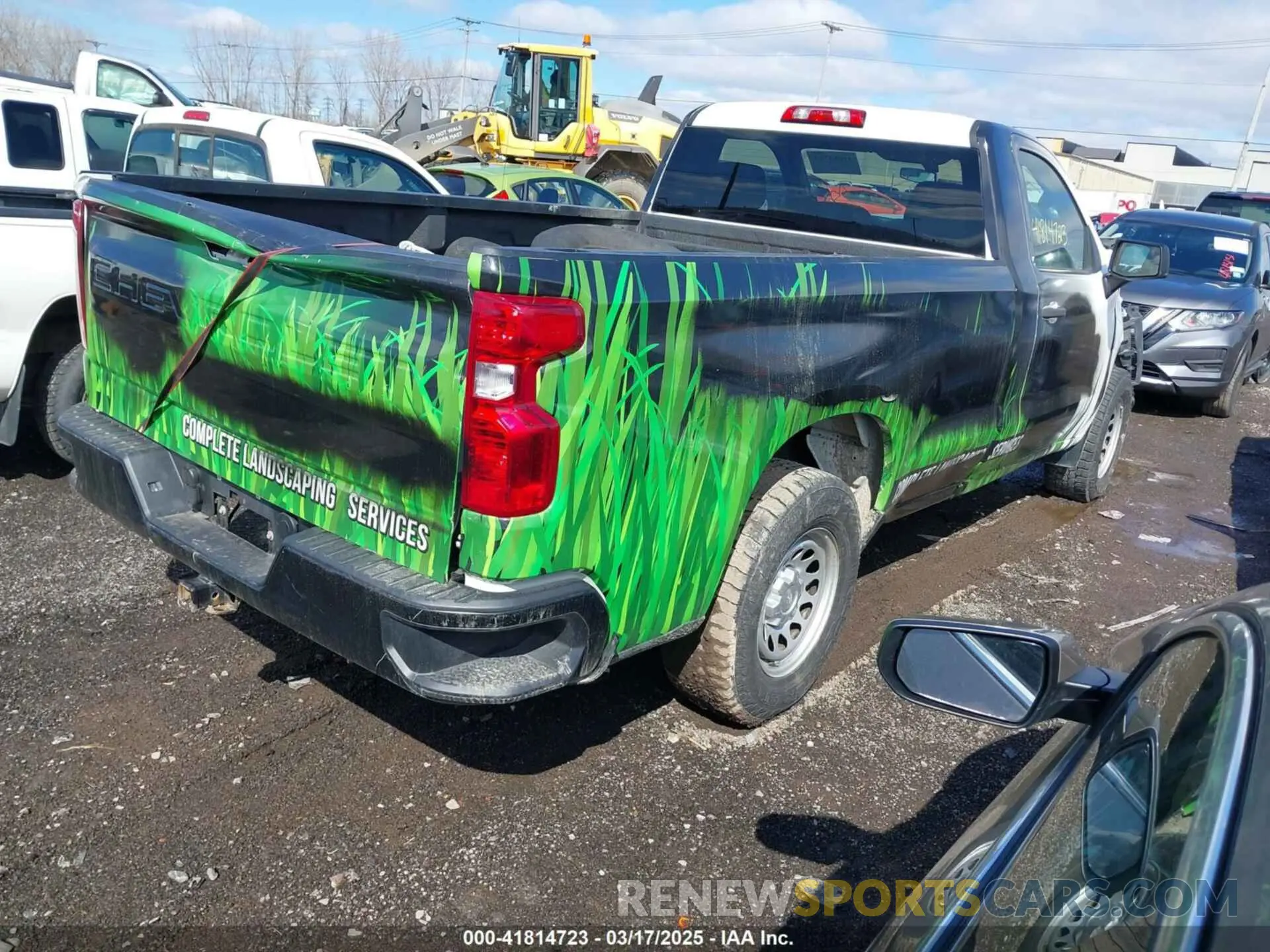 4 Photograph of a damaged car 3GCNYAEF9LG317678 CHEVROLET SILVERADO 1500 2020