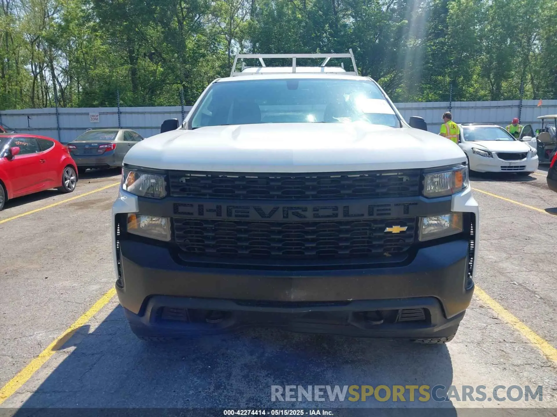 12 Photograph of a damaged car 3GCNYAEFXLG154197 CHEVROLET SILVERADO 1500 2020
