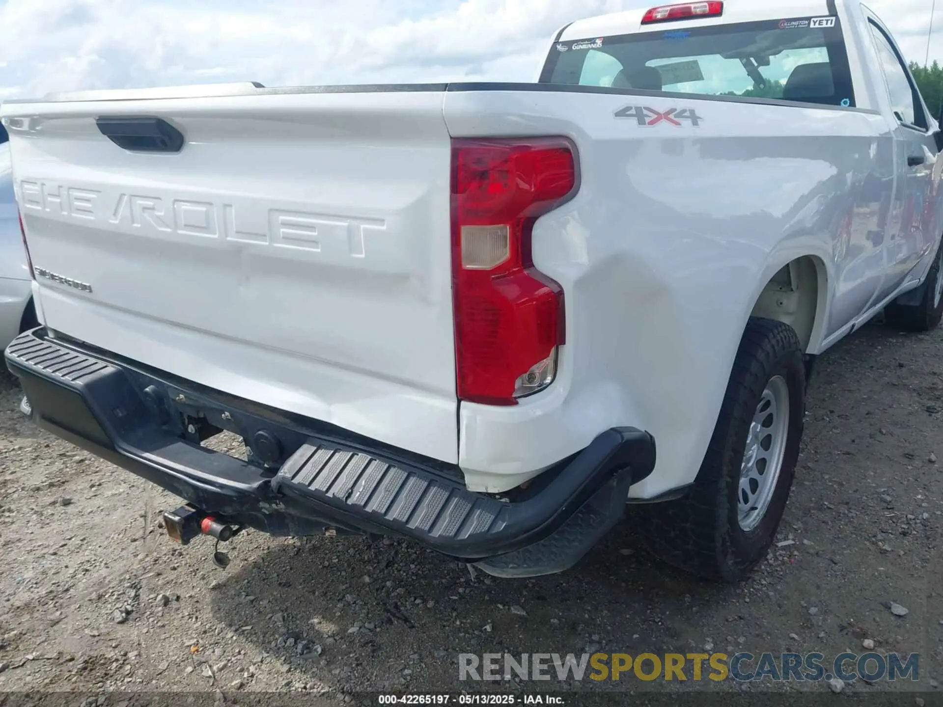 6 Photograph of a damaged car 3GCNYAEH2LG114844 CHEVROLET SILVERADO 1500 2020