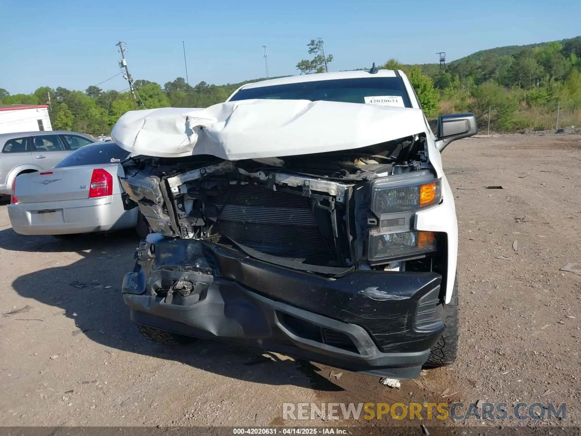 12 Photograph of a damaged car 3GCPWAEF3LG224184 CHEVROLET SILVERADO 1500 2020