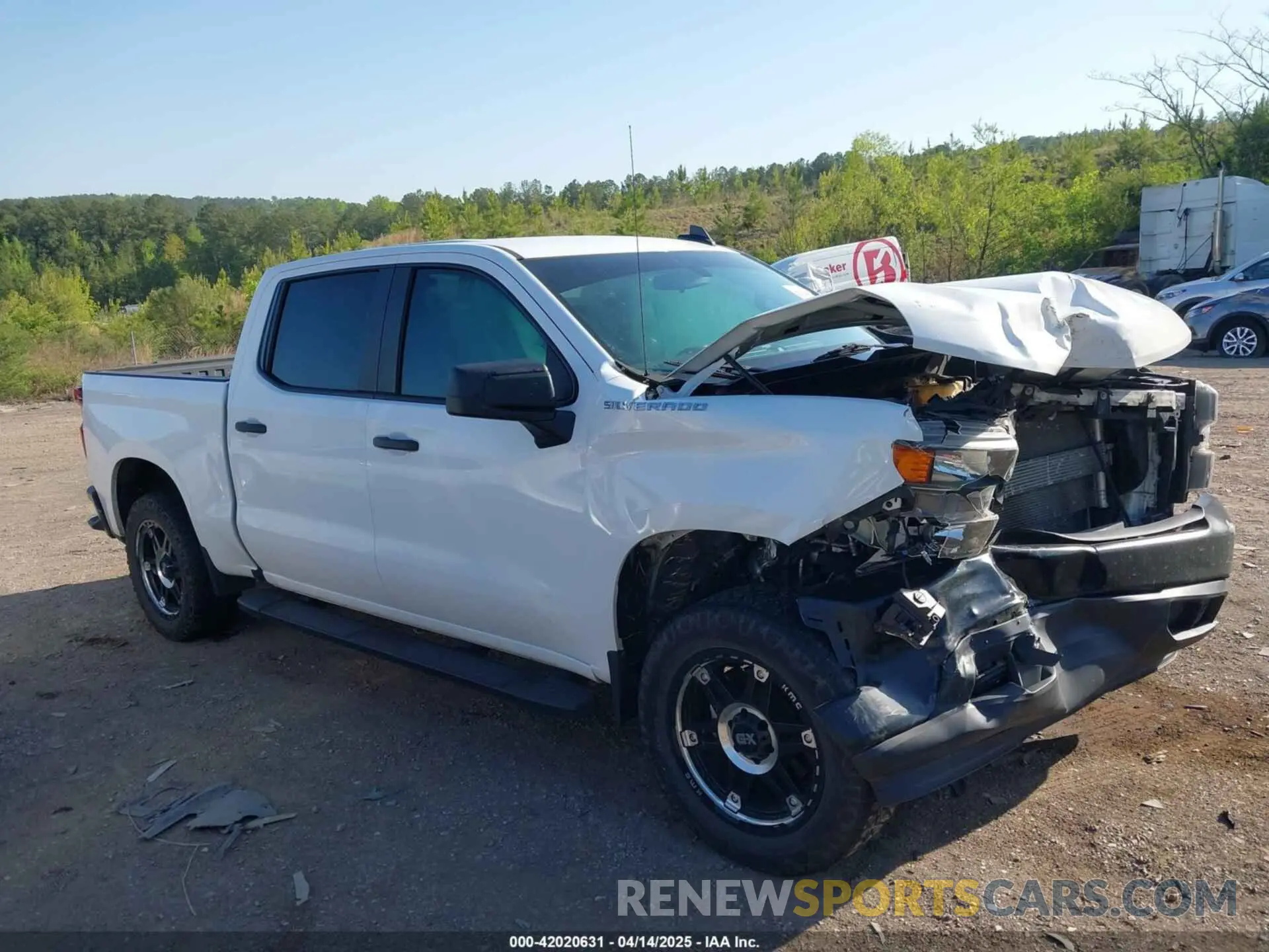 13 Photograph of a damaged car 3GCPWAEF3LG224184 CHEVROLET SILVERADO 1500 2020
