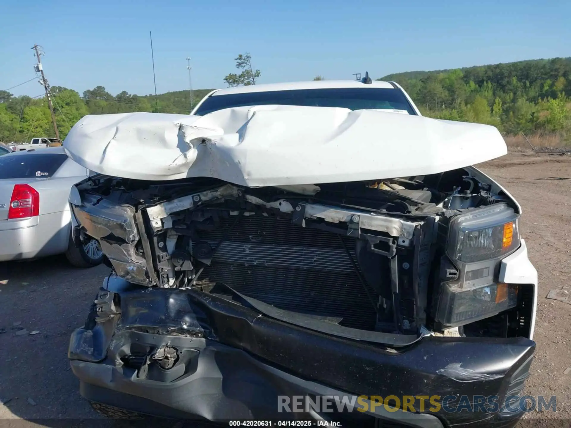 6 Photograph of a damaged car 3GCPWAEF3LG224184 CHEVROLET SILVERADO 1500 2020