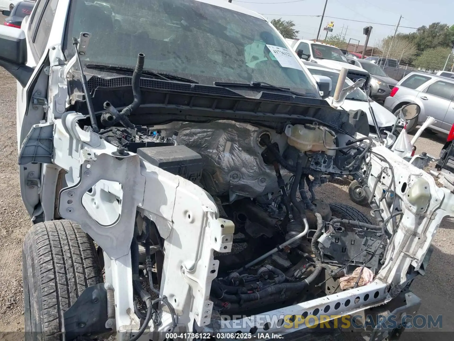 21 Photograph of a damaged car 3GCPWAEF7LG204892 CHEVROLET SILVERADO 1500 2020
