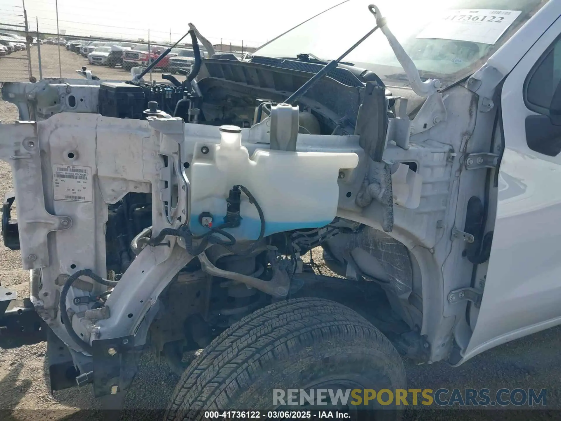 6 Photograph of a damaged car 3GCPWAEF7LG204892 CHEVROLET SILVERADO 1500 2020