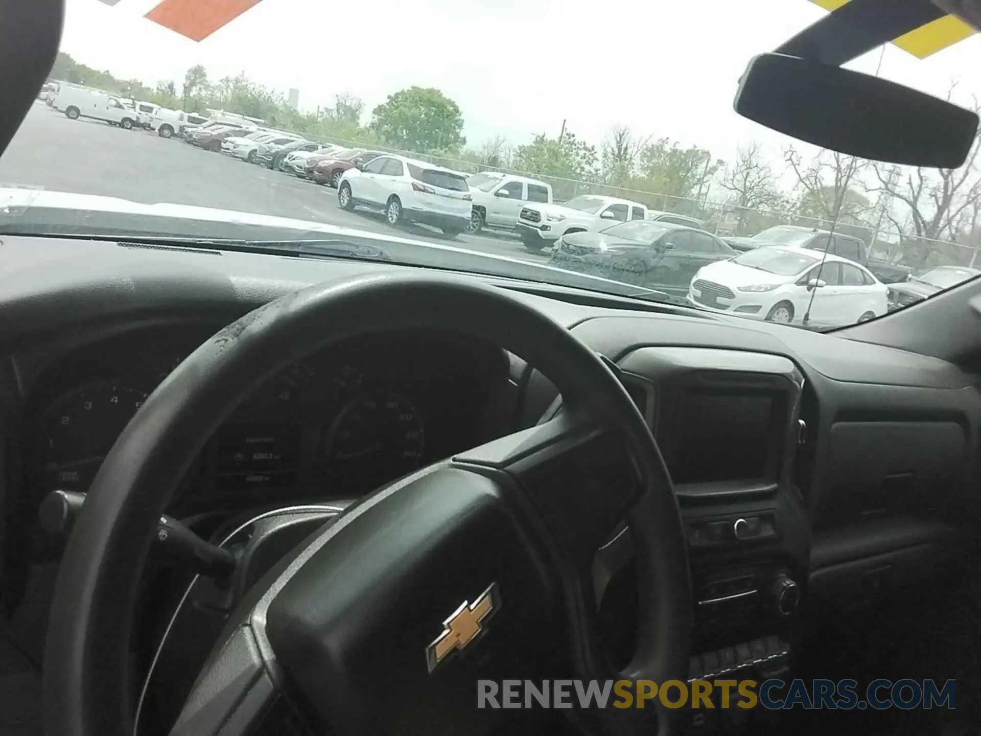 1 Photograph of a damaged car 3GCPWAEF7LG310226 CHEVROLET SILVERADO 1500 2020