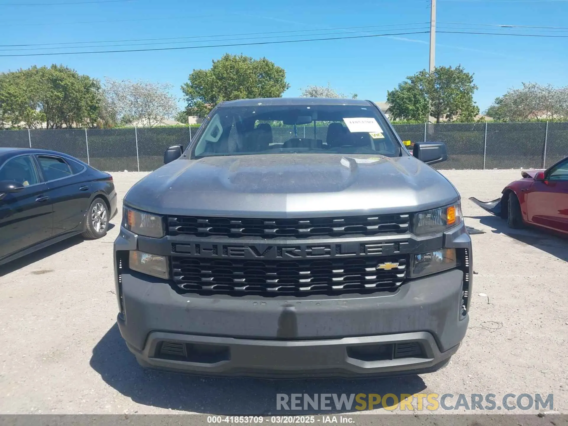 13 Photograph of a damaged car 3GCPWAEH0LG253286 CHEVROLET SILVERADO 1500 2020