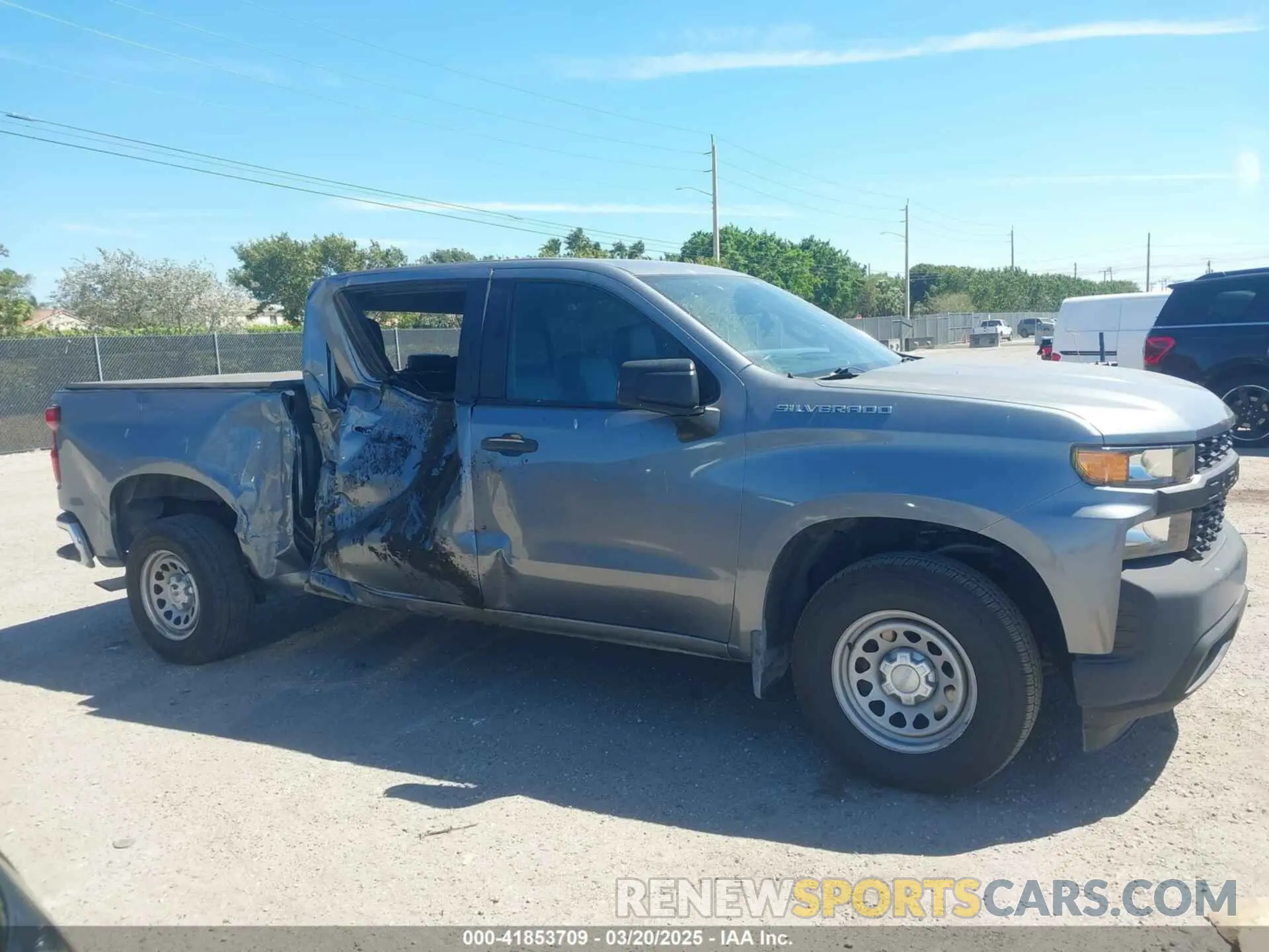 14 Photograph of a damaged car 3GCPWAEH0LG253286 CHEVROLET SILVERADO 1500 2020