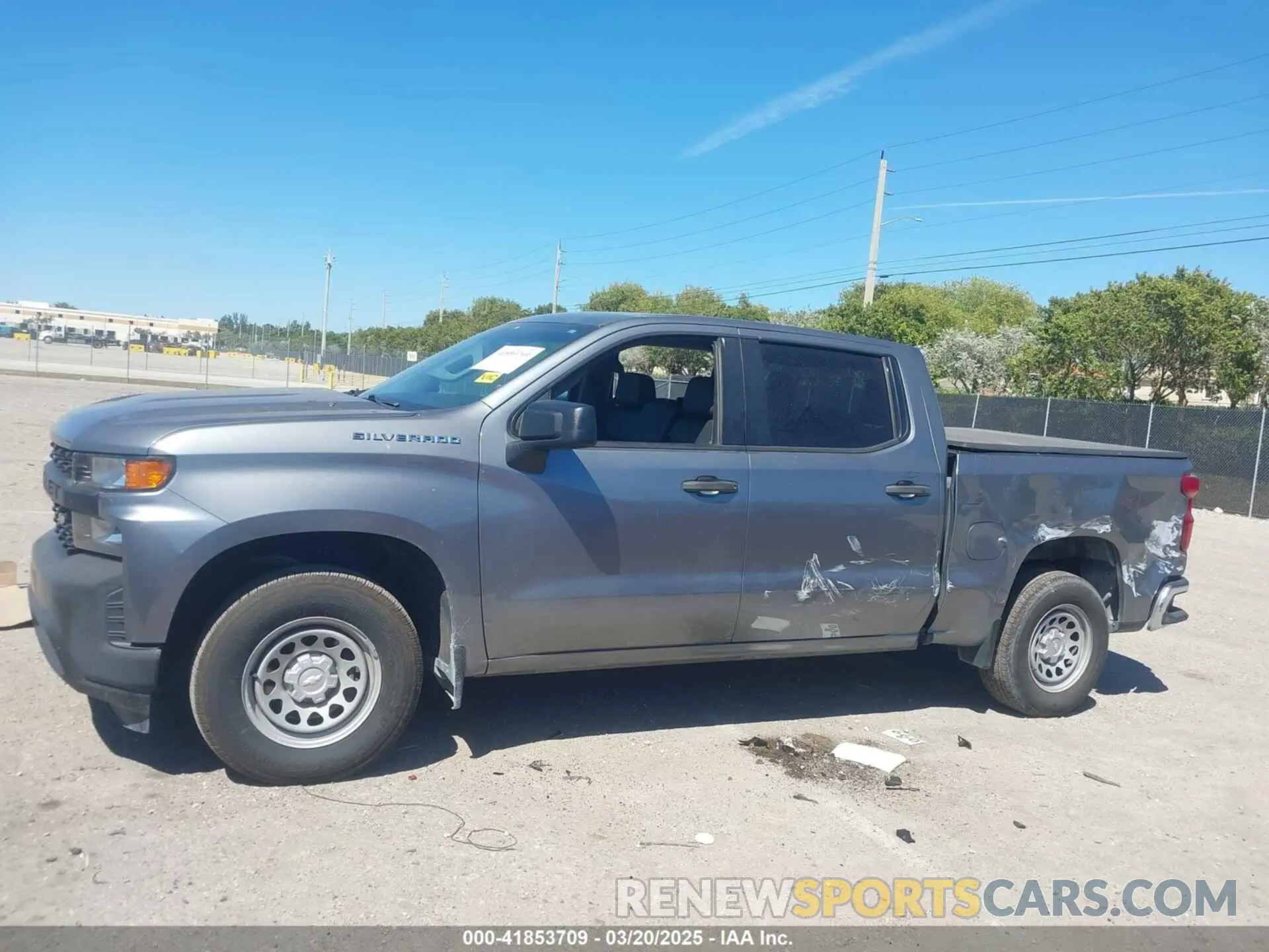 15 Photograph of a damaged car 3GCPWAEH0LG253286 CHEVROLET SILVERADO 1500 2020