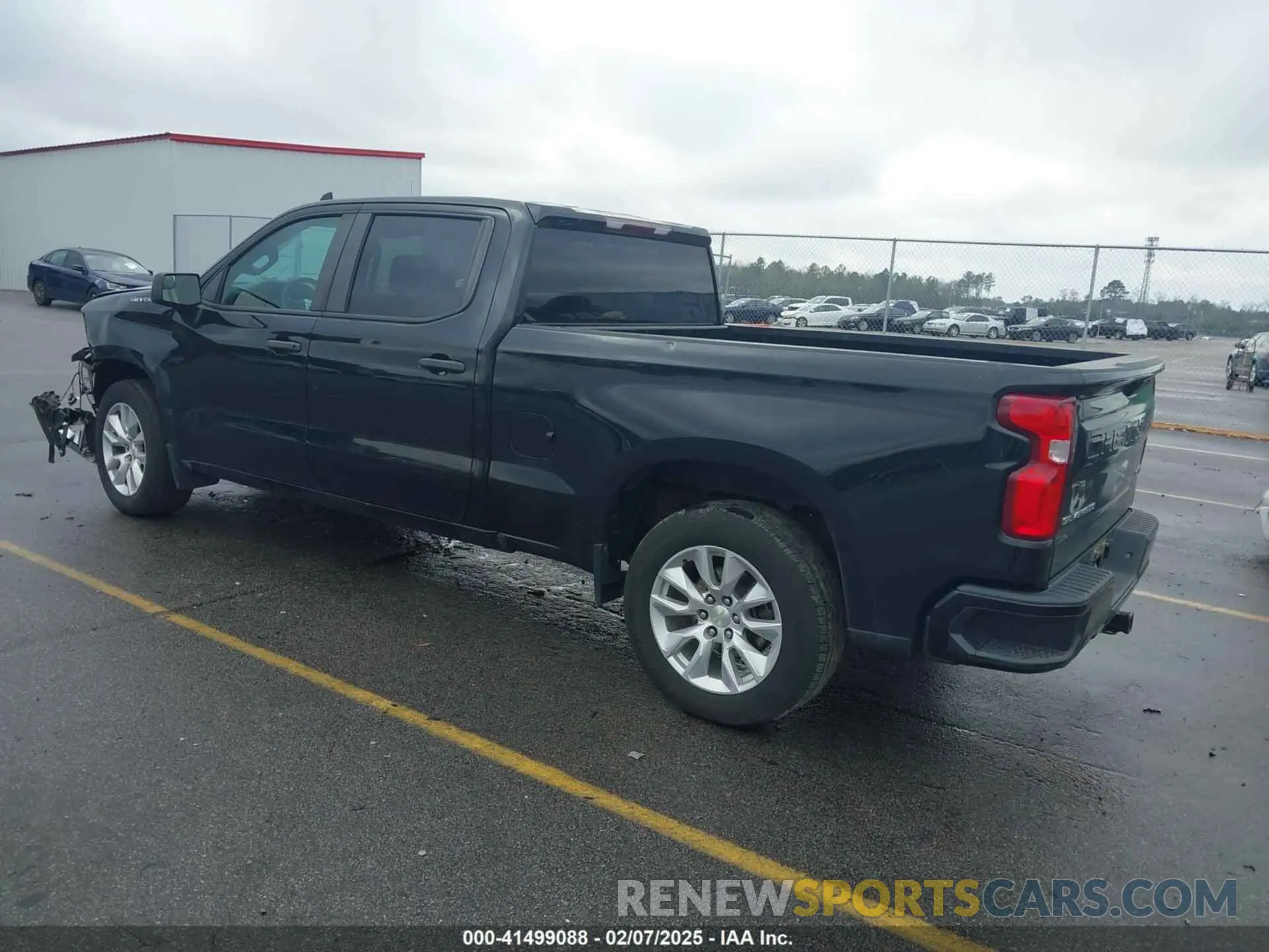 3 Photograph of a damaged car 3GCPWBEF5LG149350 CHEVROLET SILVERADO 1500 2020
