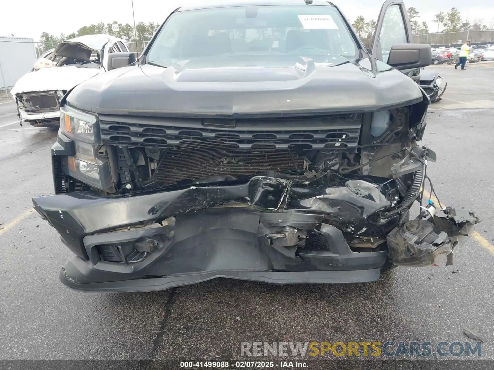 6 Photograph of a damaged car 3GCPWBEF5LG149350 CHEVROLET SILVERADO 1500 2020