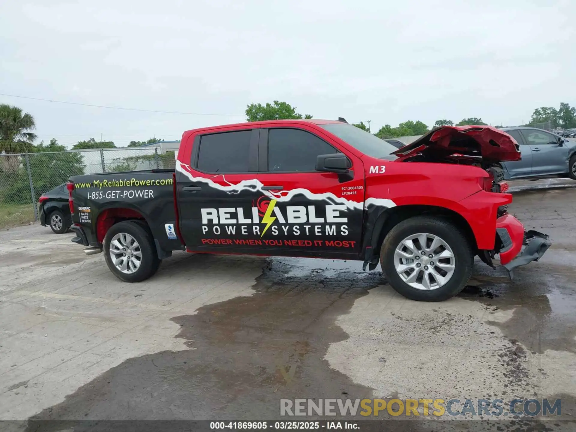 13 Photograph of a damaged car 3GCPWBEH0LG307126 CHEVROLET SILVERADO 1500 2020