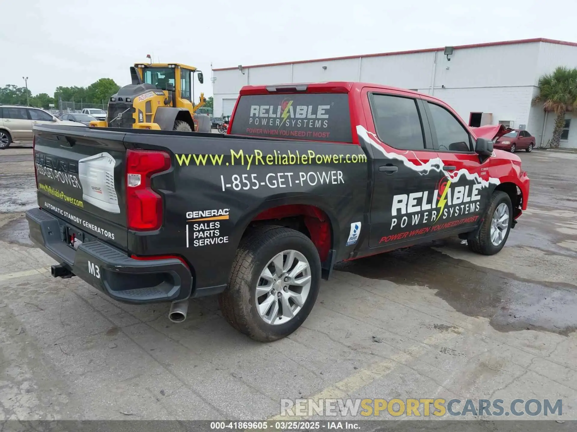 4 Photograph of a damaged car 3GCPWBEH0LG307126 CHEVROLET SILVERADO 1500 2020