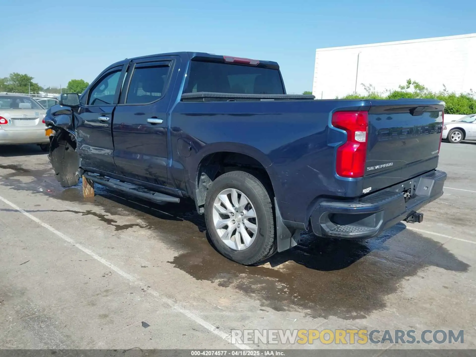 3 Photograph of a damaged car 3GCPWBEH5LG348108 CHEVROLET SILVERADO 1500 2020