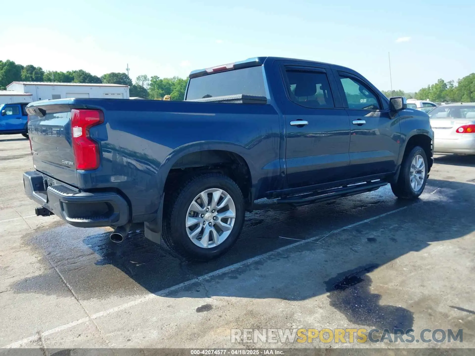 4 Photograph of a damaged car 3GCPWBEH5LG348108 CHEVROLET SILVERADO 1500 2020
