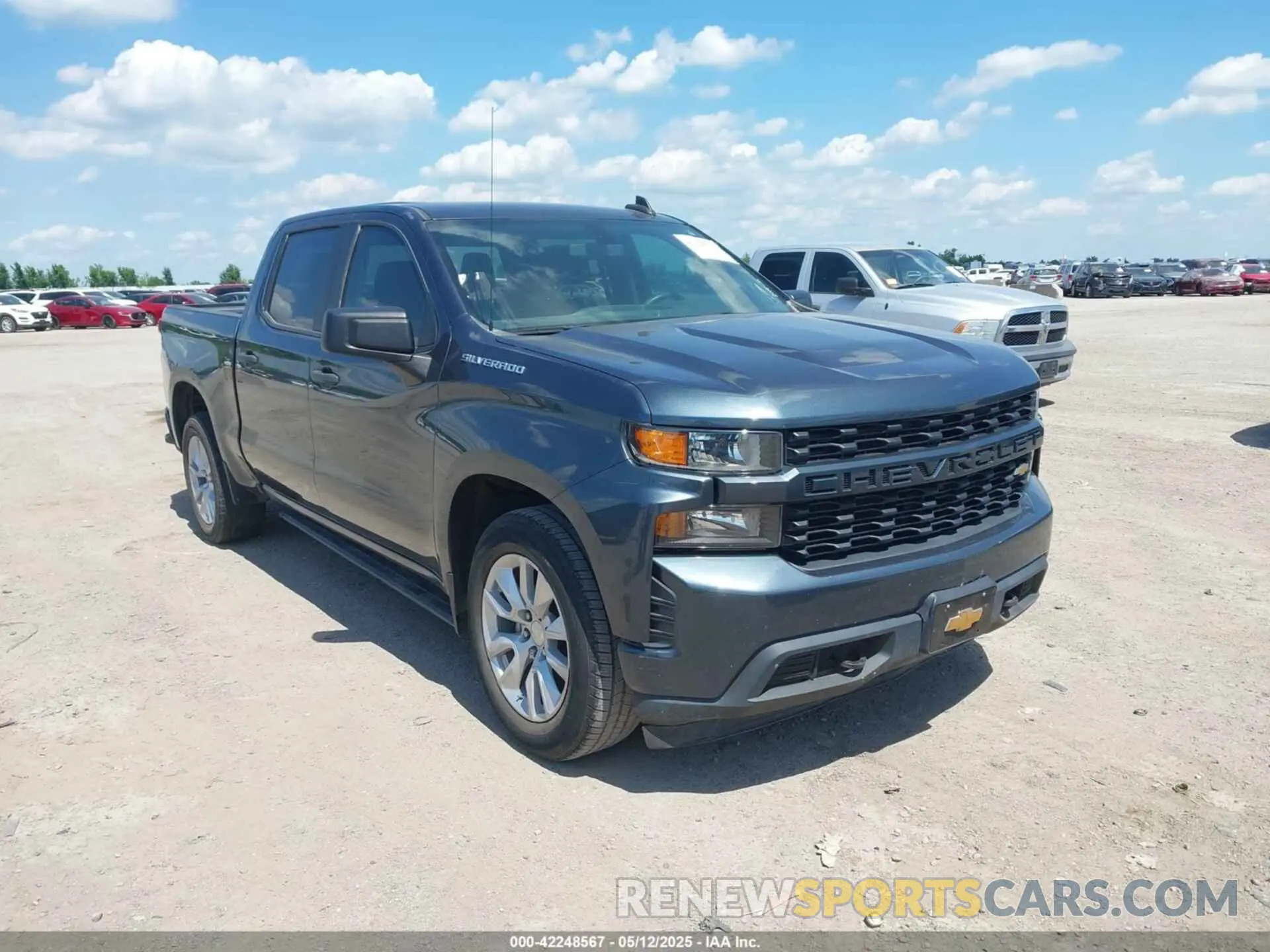 1 Photograph of a damaged car 3GCPWBEH6LG279560 CHEVROLET SILVERADO 1500 2020