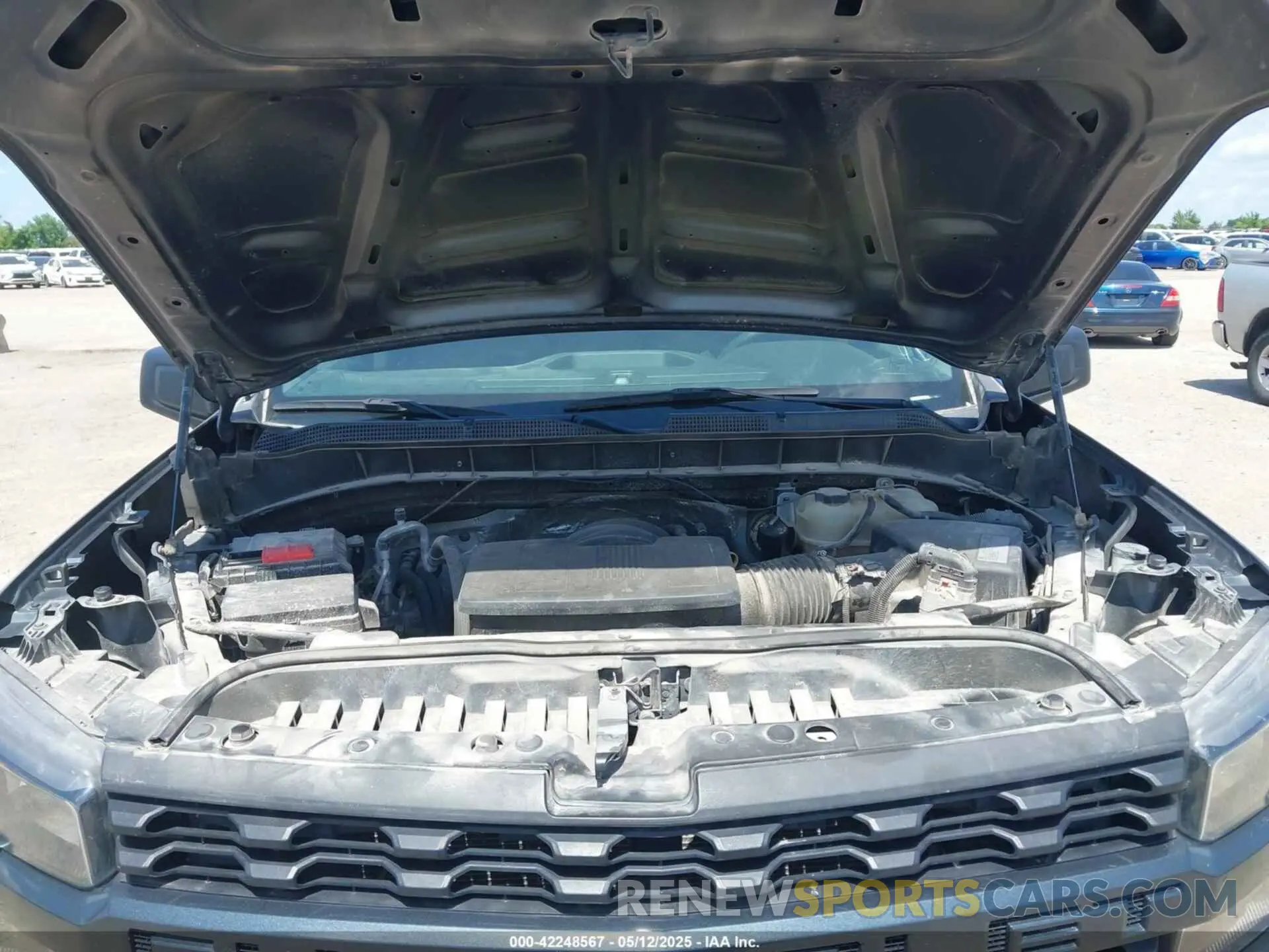 10 Photograph of a damaged car 3GCPWBEH6LG279560 CHEVROLET SILVERADO 1500 2020