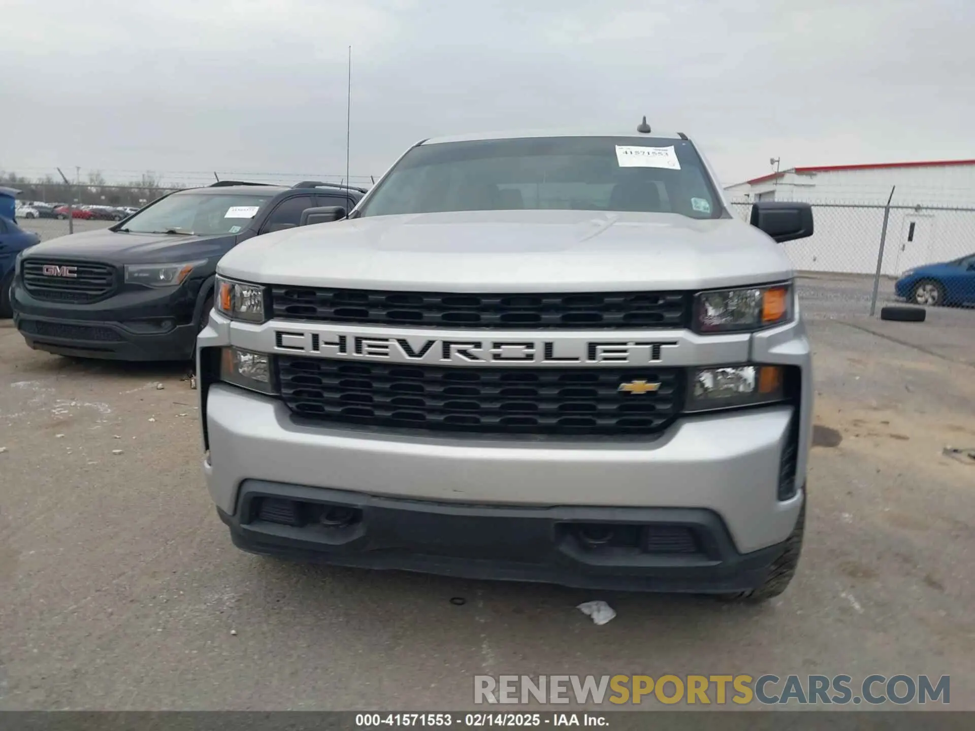 12 Photograph of a damaged car 3GCPWBEH8LG260041 CHEVROLET SILVERADO 1500 2020