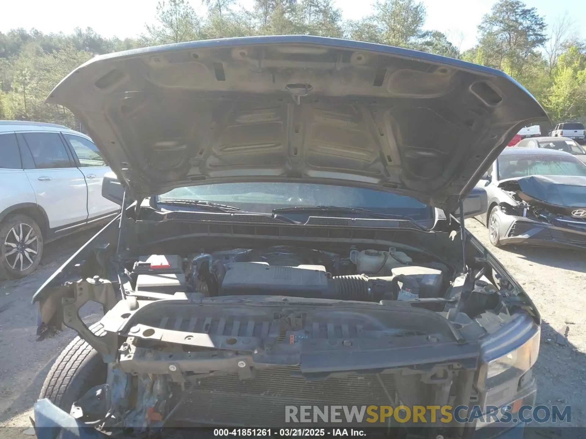 10 Photograph of a damaged car 3GCPWBEHXLG285328 CHEVROLET SILVERADO 1500 2020