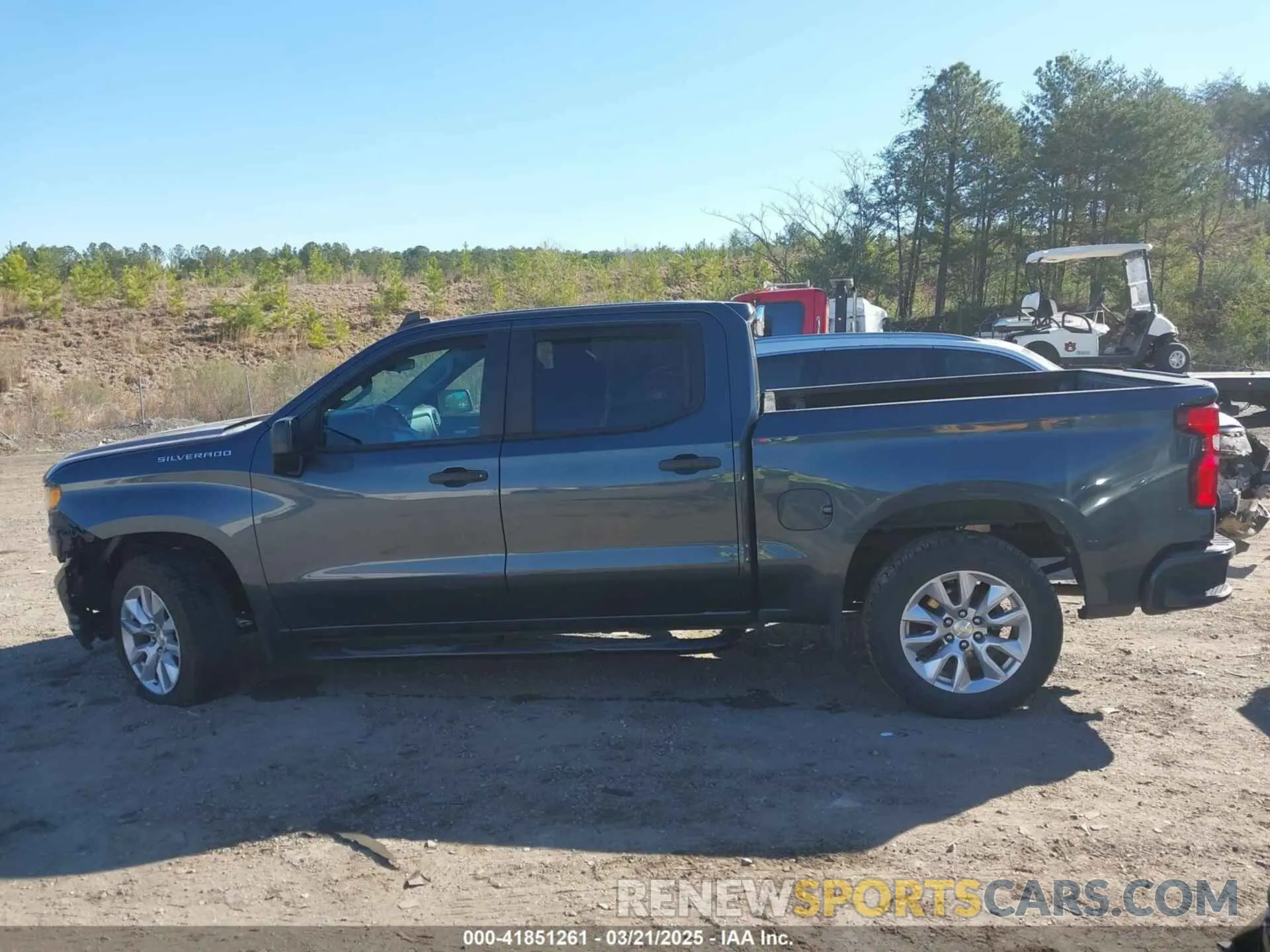 14 Photograph of a damaged car 3GCPWBEHXLG285328 CHEVROLET SILVERADO 1500 2020