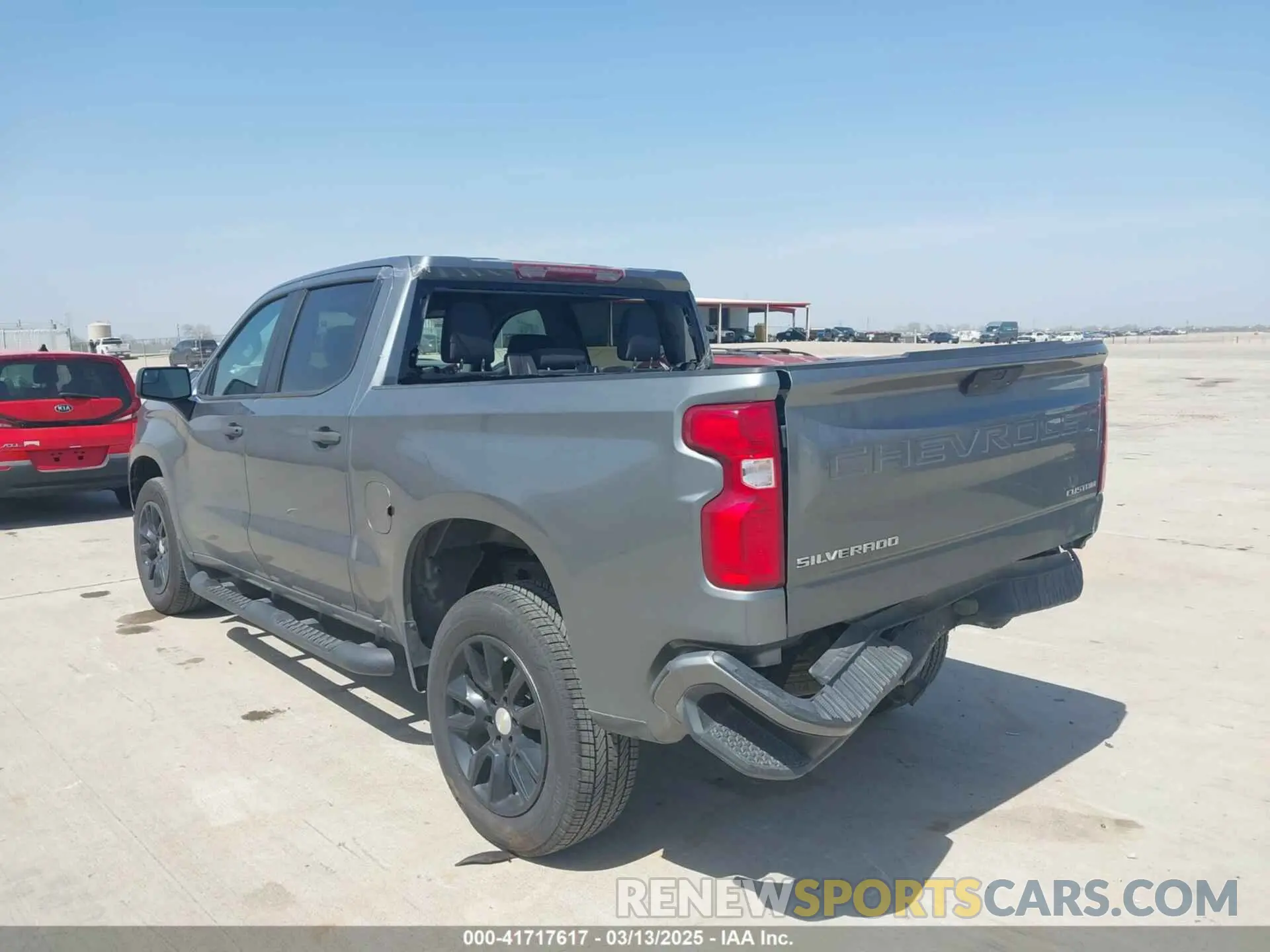3 Photograph of a damaged car 3GCPWBEK0LG406699 CHEVROLET SILVERADO 1500 2020