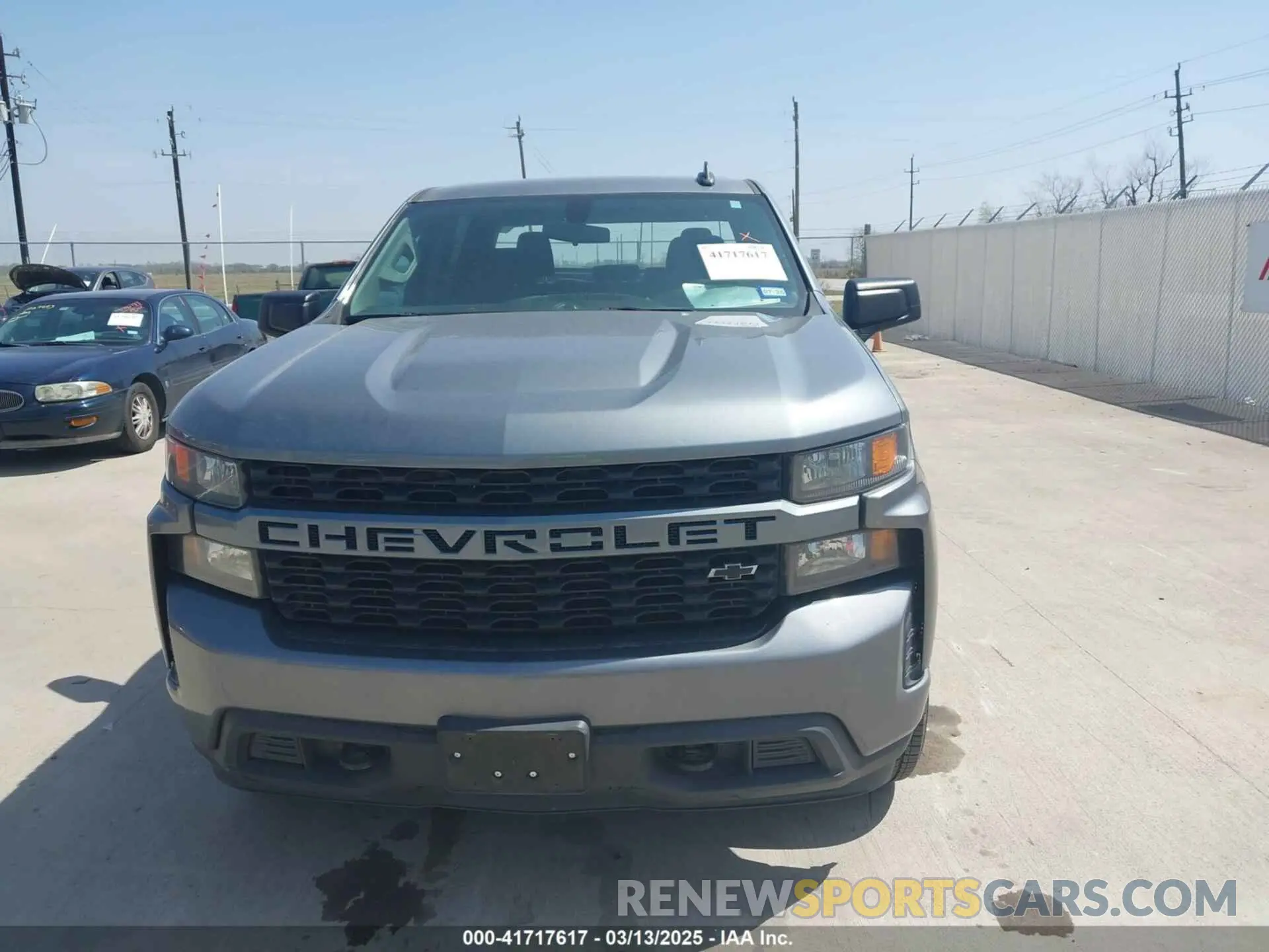 6 Photograph of a damaged car 3GCPWBEK0LG406699 CHEVROLET SILVERADO 1500 2020