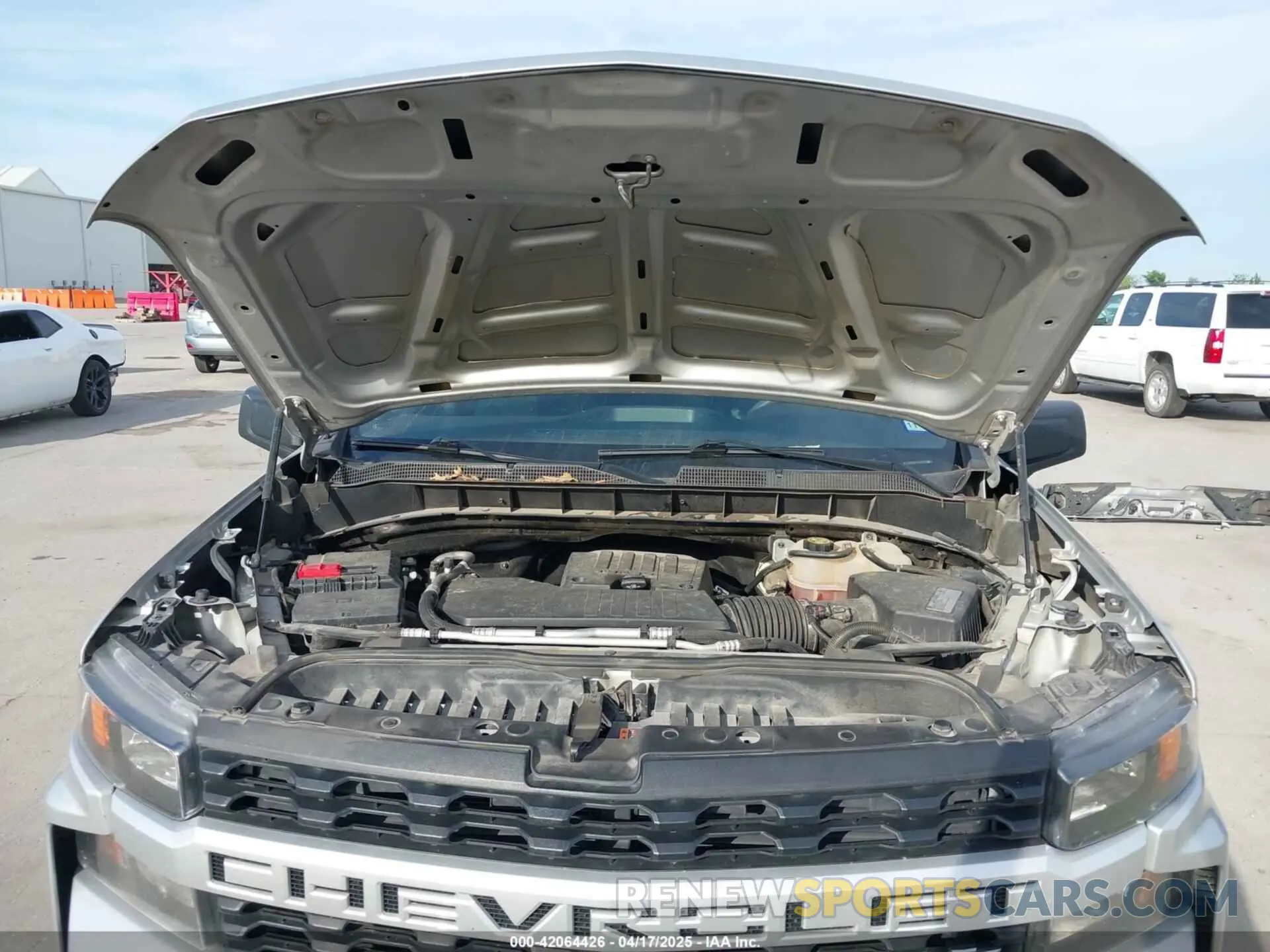 10 Photograph of a damaged car 3GCPWBEK7LG379873 CHEVROLET SILVERADO 1500 2020