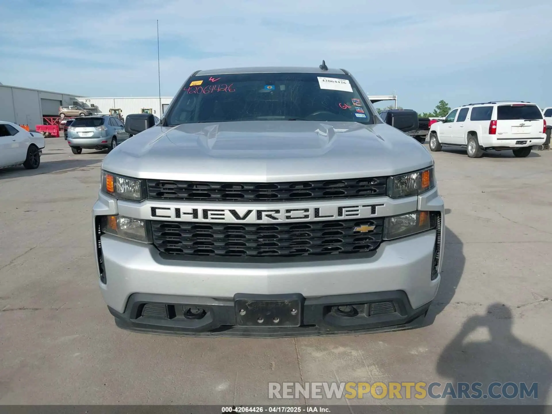 13 Photograph of a damaged car 3GCPWBEK7LG379873 CHEVROLET SILVERADO 1500 2020