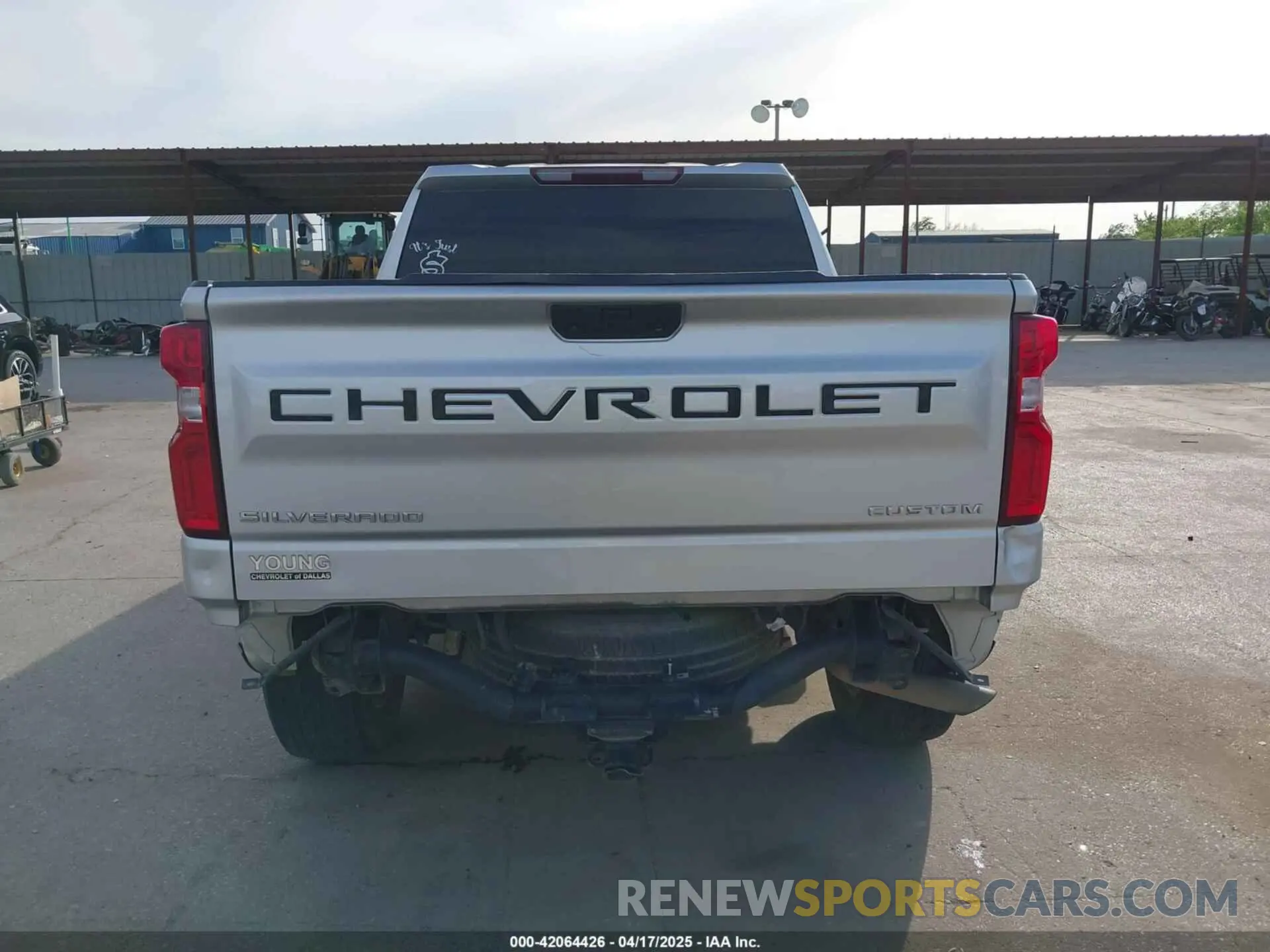 17 Photograph of a damaged car 3GCPWBEK7LG379873 CHEVROLET SILVERADO 1500 2020
