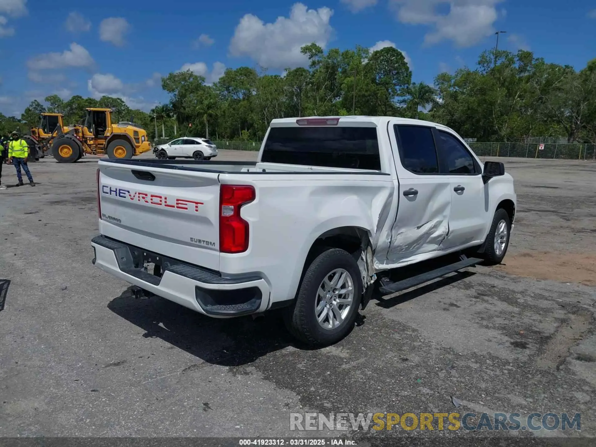 12 Photograph of a damaged car 3GCPWBEK8LG183070 CHEVROLET SILVERADO 1500 2020