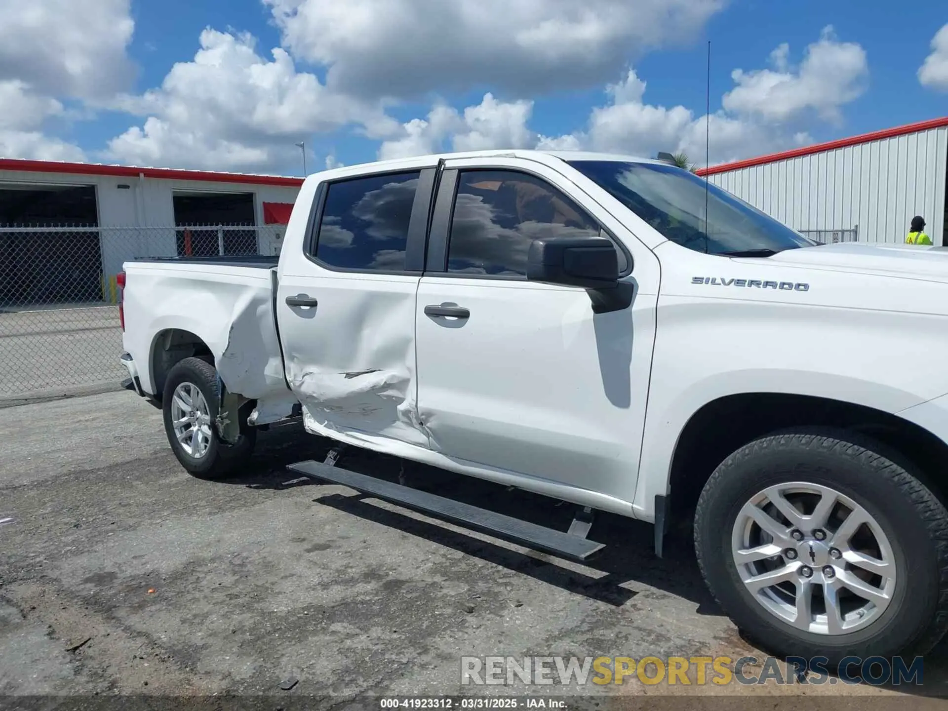 6 Photograph of a damaged car 3GCPWBEK8LG183070 CHEVROLET SILVERADO 1500 2020