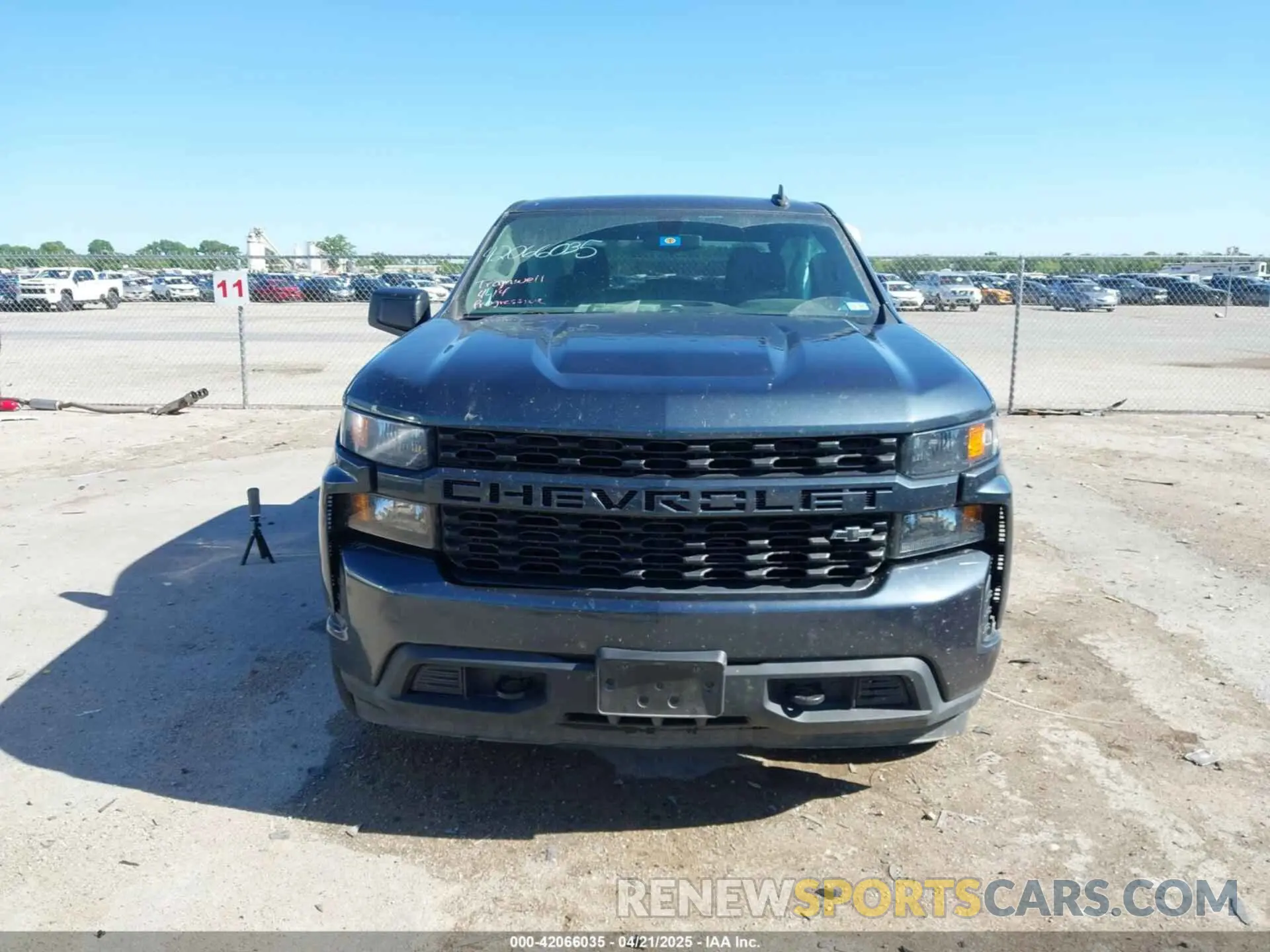 12 Photograph of a damaged car 3GCPWBEK9LG318976 CHEVROLET SILVERADO 1500 2020