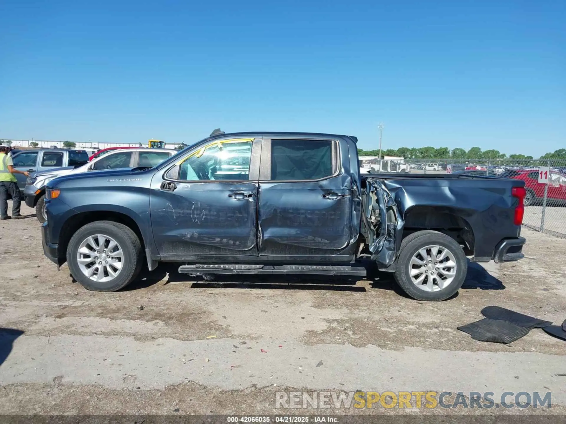 14 Photograph of a damaged car 3GCPWBEK9LG318976 CHEVROLET SILVERADO 1500 2020