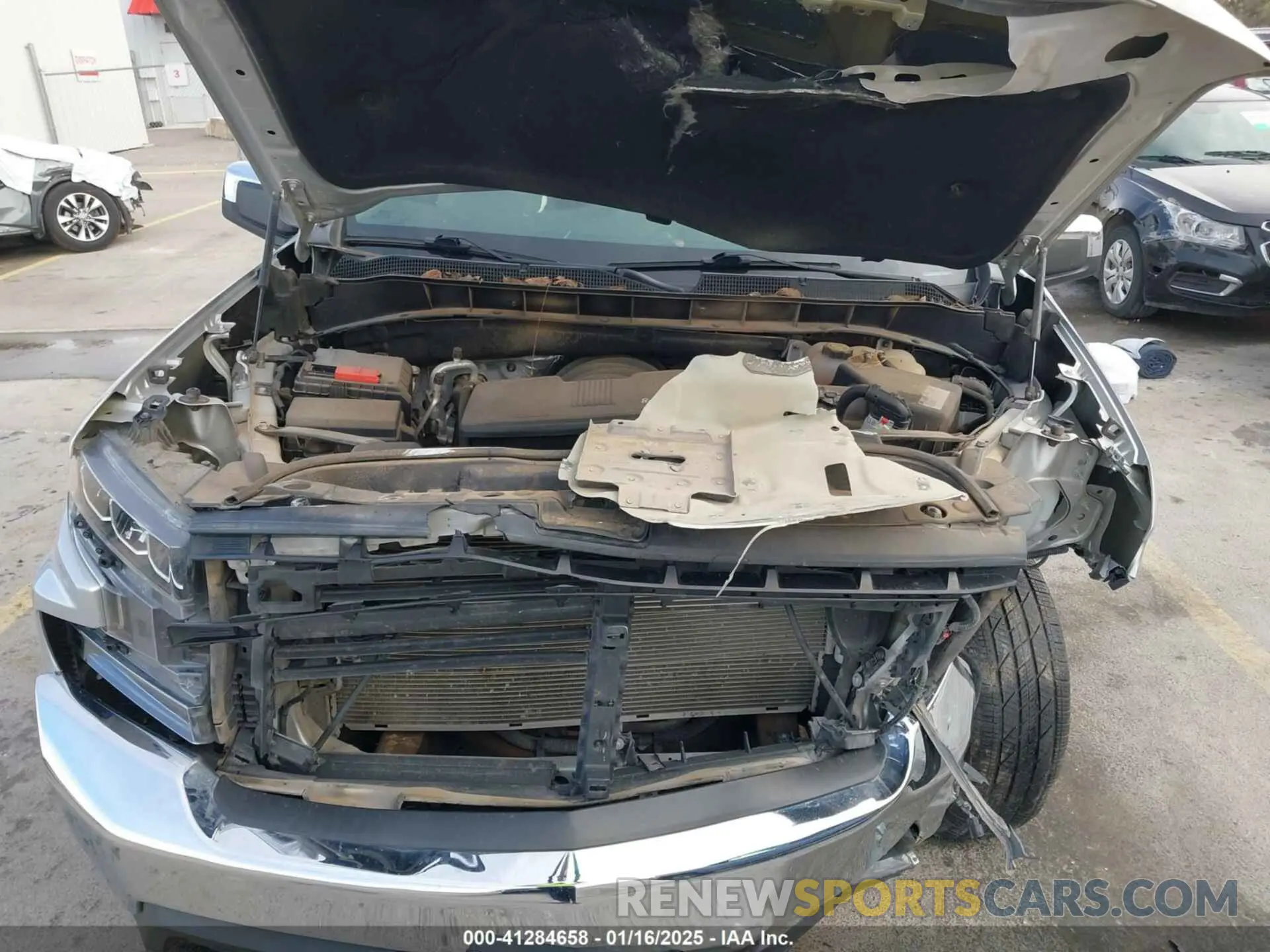 10 Photograph of a damaged car 3GCPWCED0LG396814 CHEVROLET SILVERADO 1500 2020