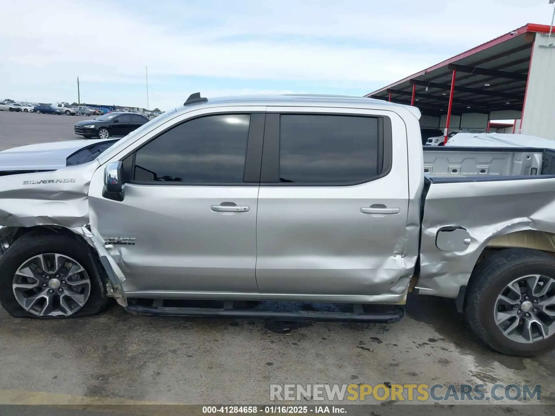 14 Photograph of a damaged car 3GCPWCED0LG396814 CHEVROLET SILVERADO 1500 2020