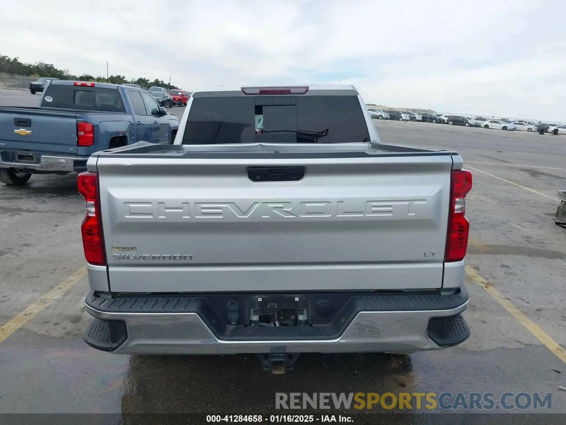 16 Photograph of a damaged car 3GCPWCED0LG396814 CHEVROLET SILVERADO 1500 2020