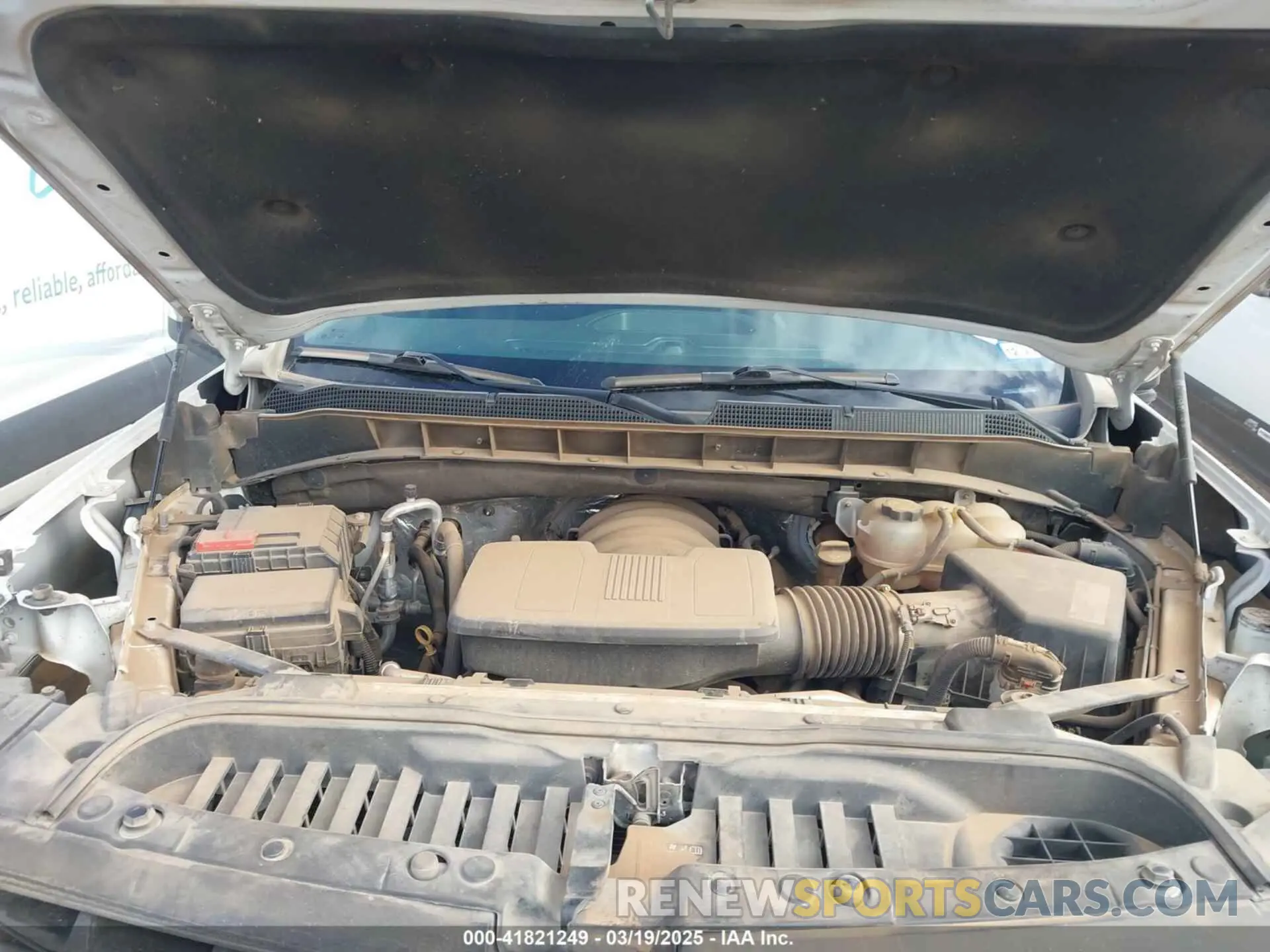 10 Photograph of a damaged car 3GCPWCED1LG329297 CHEVROLET SILVERADO 1500 2020