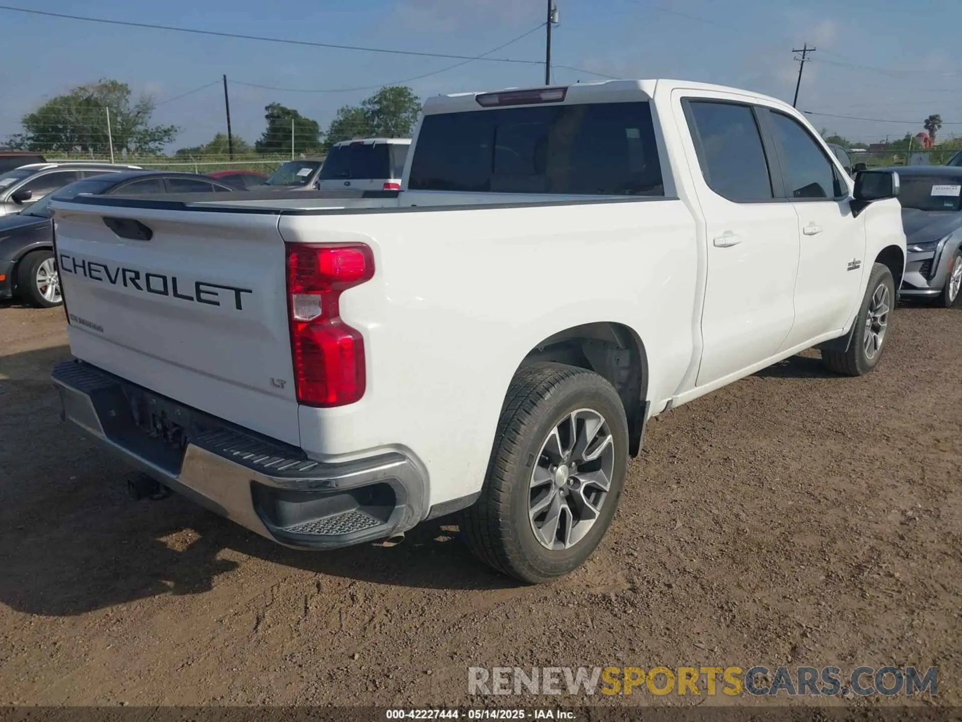 4 Photograph of a damaged car 3GCPWCED2LG188918 CHEVROLET SILVERADO 1500 2020