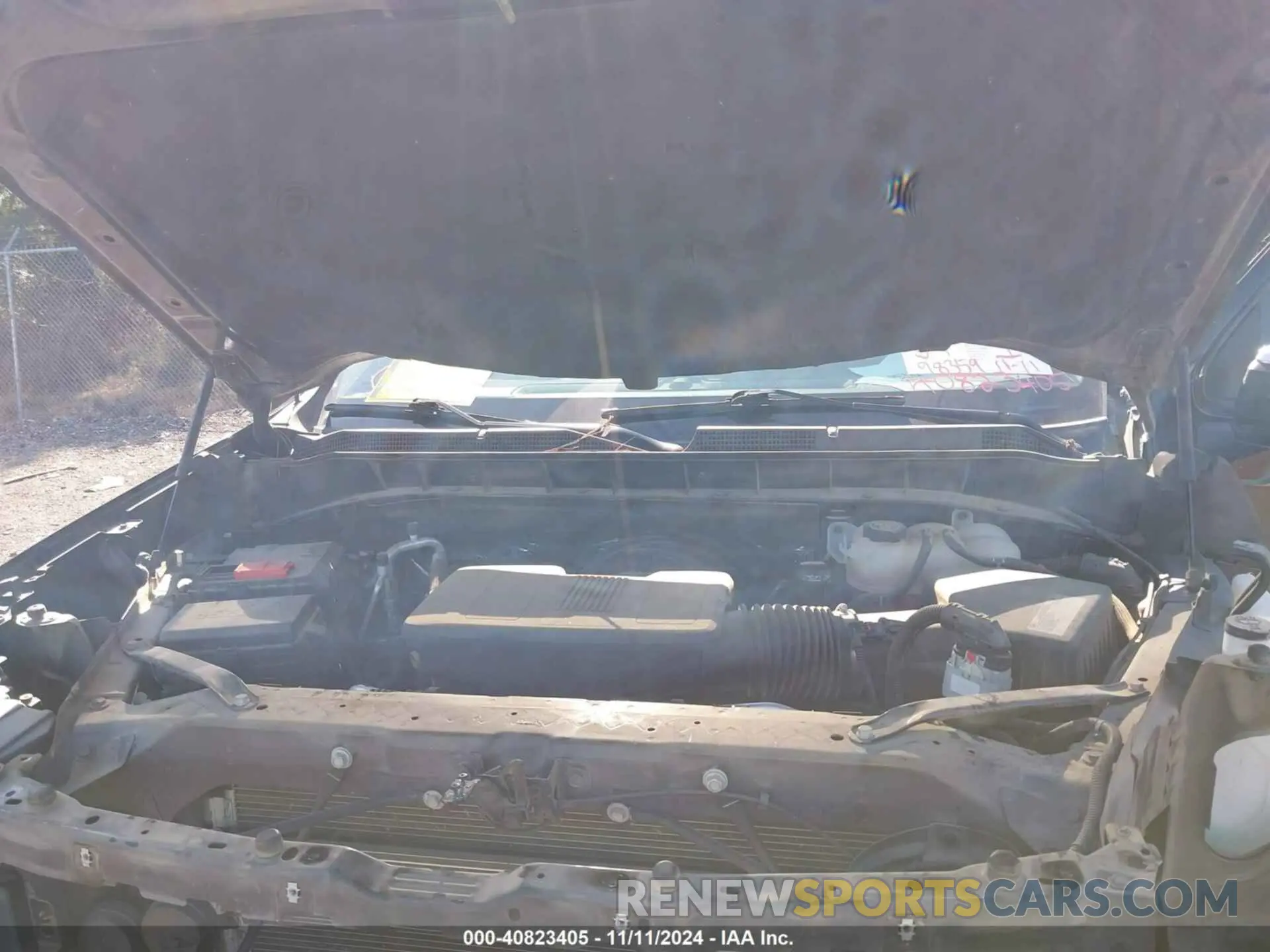 10 Photograph of a damaged car 3GCPWCED2LG412902 CHEVROLET SILVERADO 1500 2020
