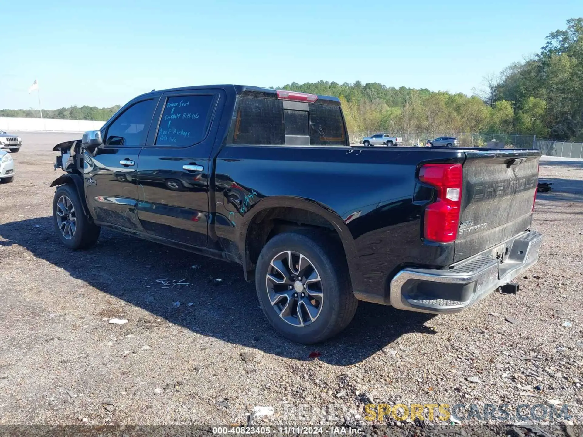 3 Photograph of a damaged car 3GCPWCED2LG412902 CHEVROLET SILVERADO 1500 2020