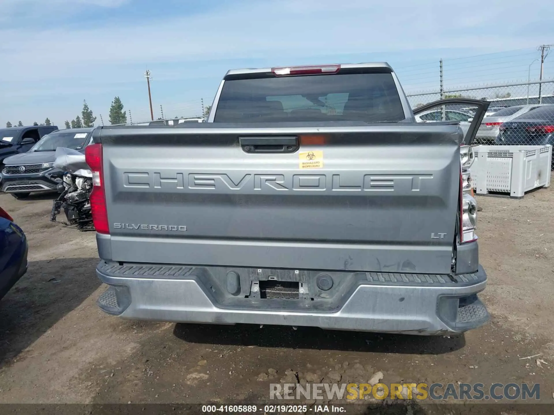 16 Photograph of a damaged car 3GCPWCED4LG281018 CHEVROLET SILVERADO 1500 2020