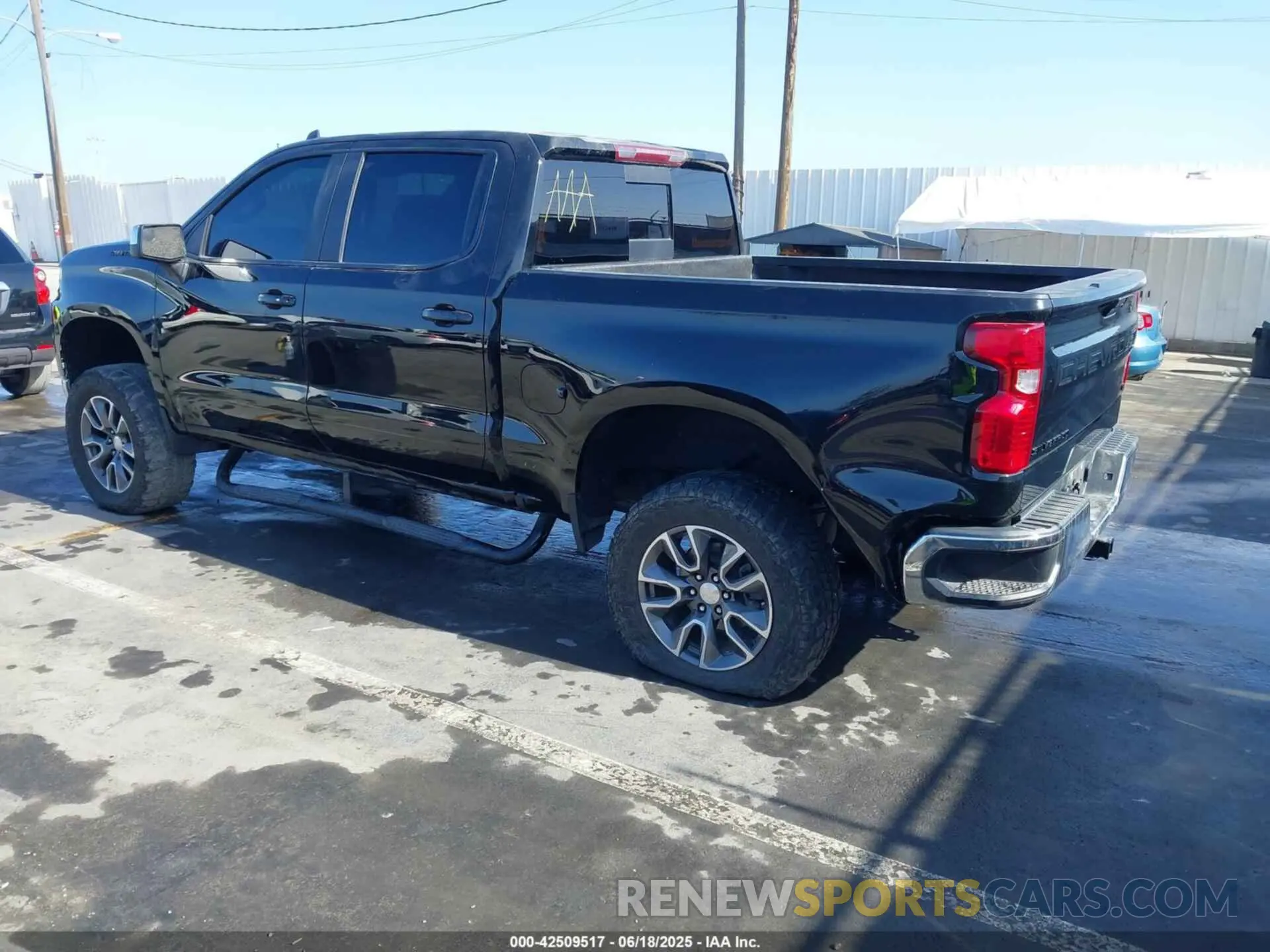1 Photograph of a damaged car 3GCPWCED4LG437557 CHEVROLET SILVERADO 1500 2020
