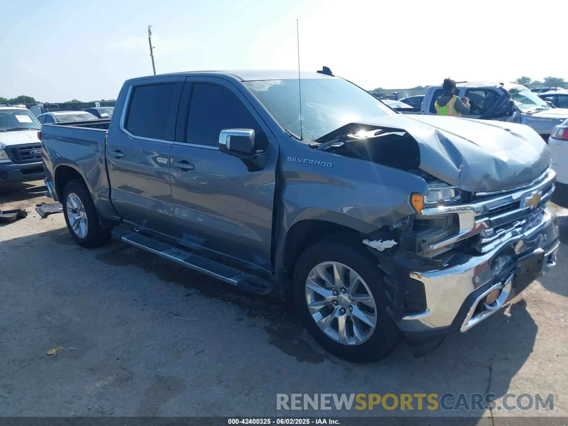 1 Photograph of a damaged car 3GCPWCED8LG264772 CHEVROLET SILVERADO 1500 2020