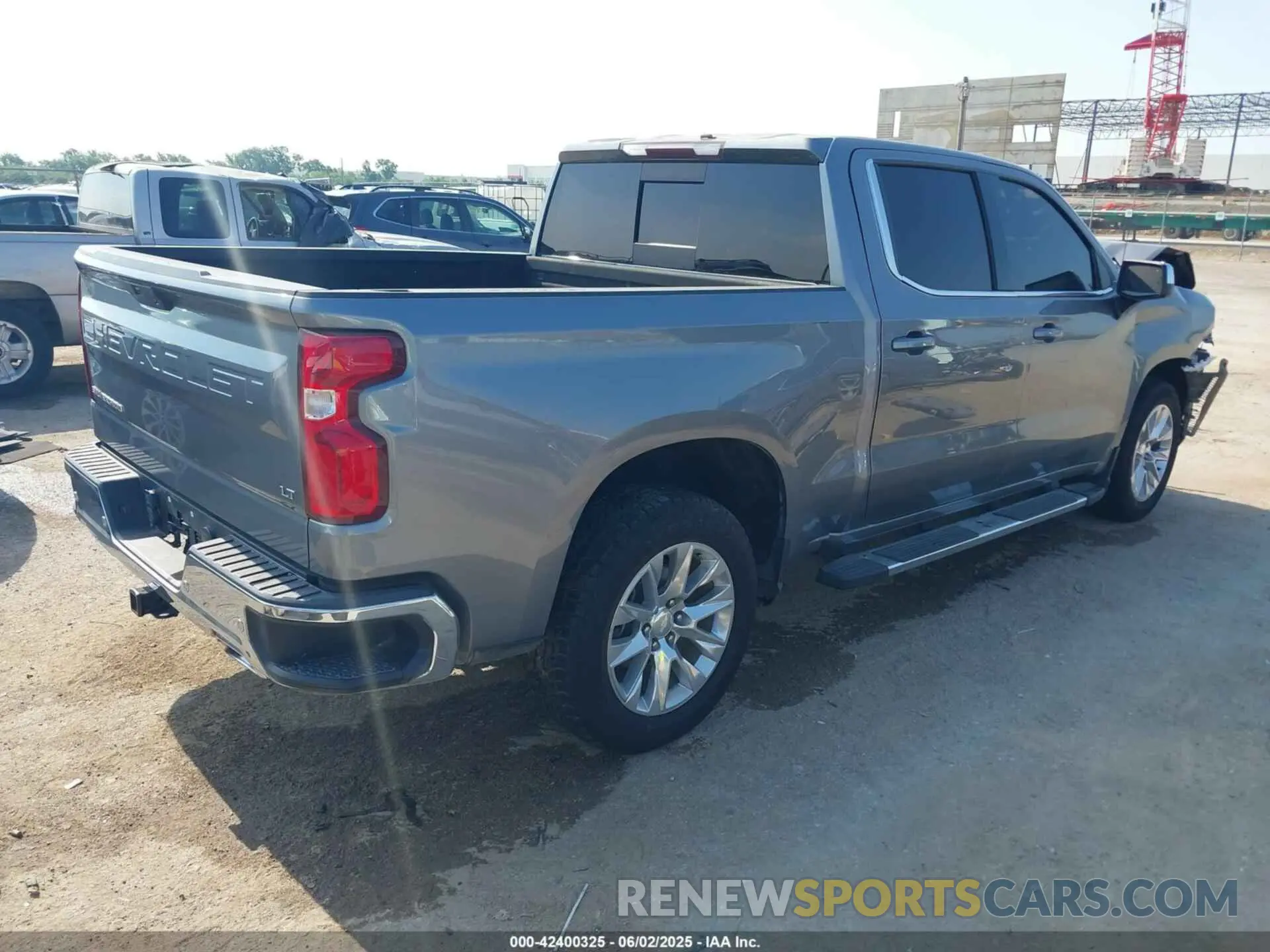 4 Photograph of a damaged car 3GCPWCED8LG264772 CHEVROLET SILVERADO 1500 2020