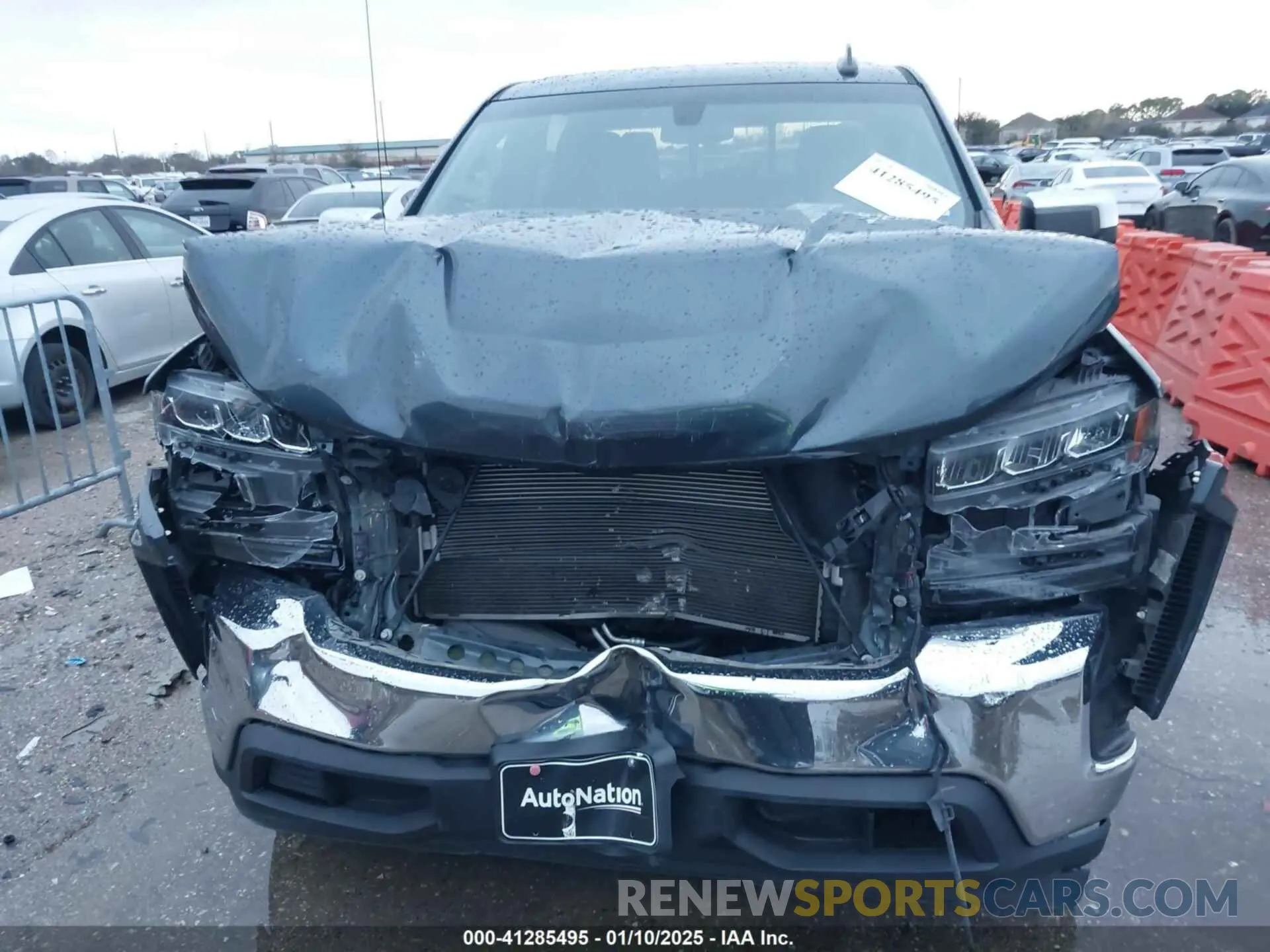 10 Photograph of a damaged car 3GCPWCED8LG403718 CHEVROLET SILVERADO 1500 2020