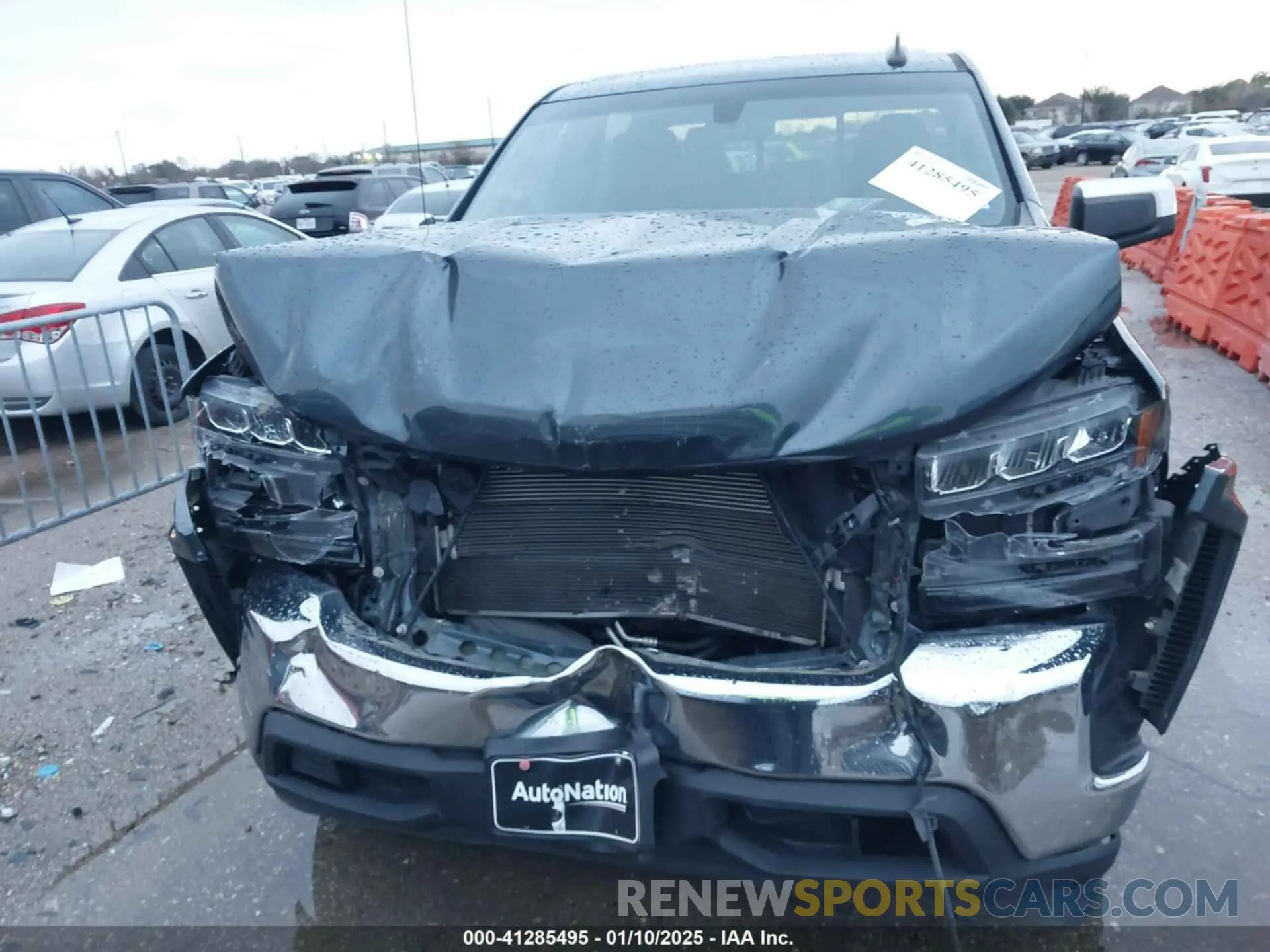 6 Photograph of a damaged car 3GCPWCED8LG403718 CHEVROLET SILVERADO 1500 2020