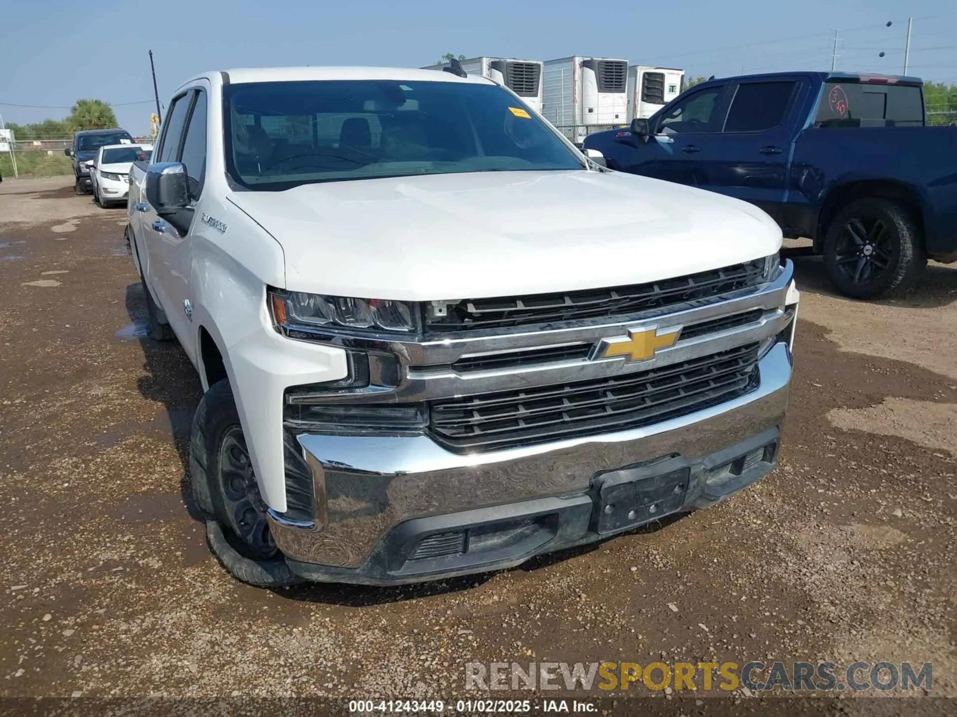 6 Photograph of a damaged car 3GCPWCEDXLG320419 CHEVROLET SILVERADO 1500 2020